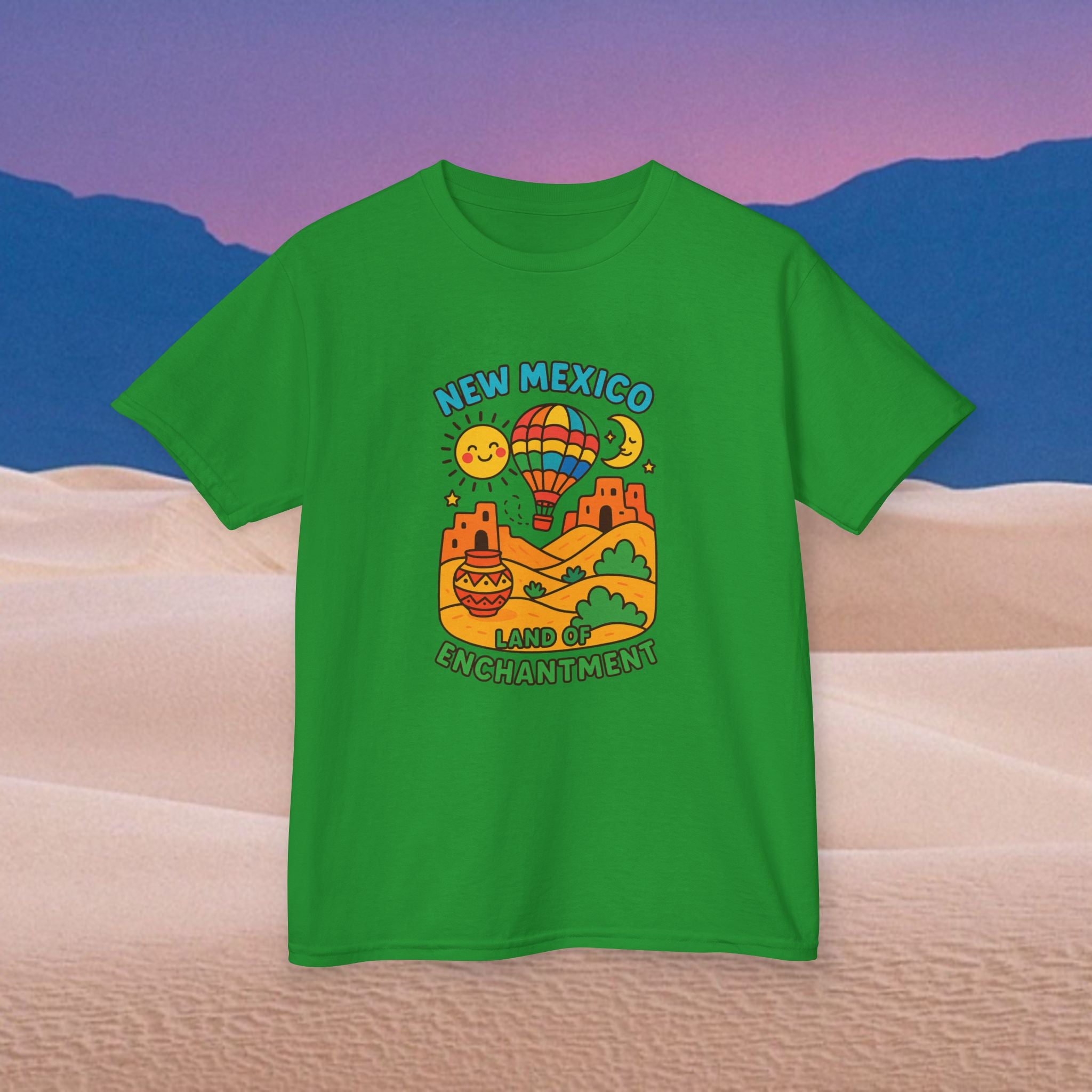 New Mexico Kids Tee, Fun Kids T-Shirt, Adventure Shirt for Children