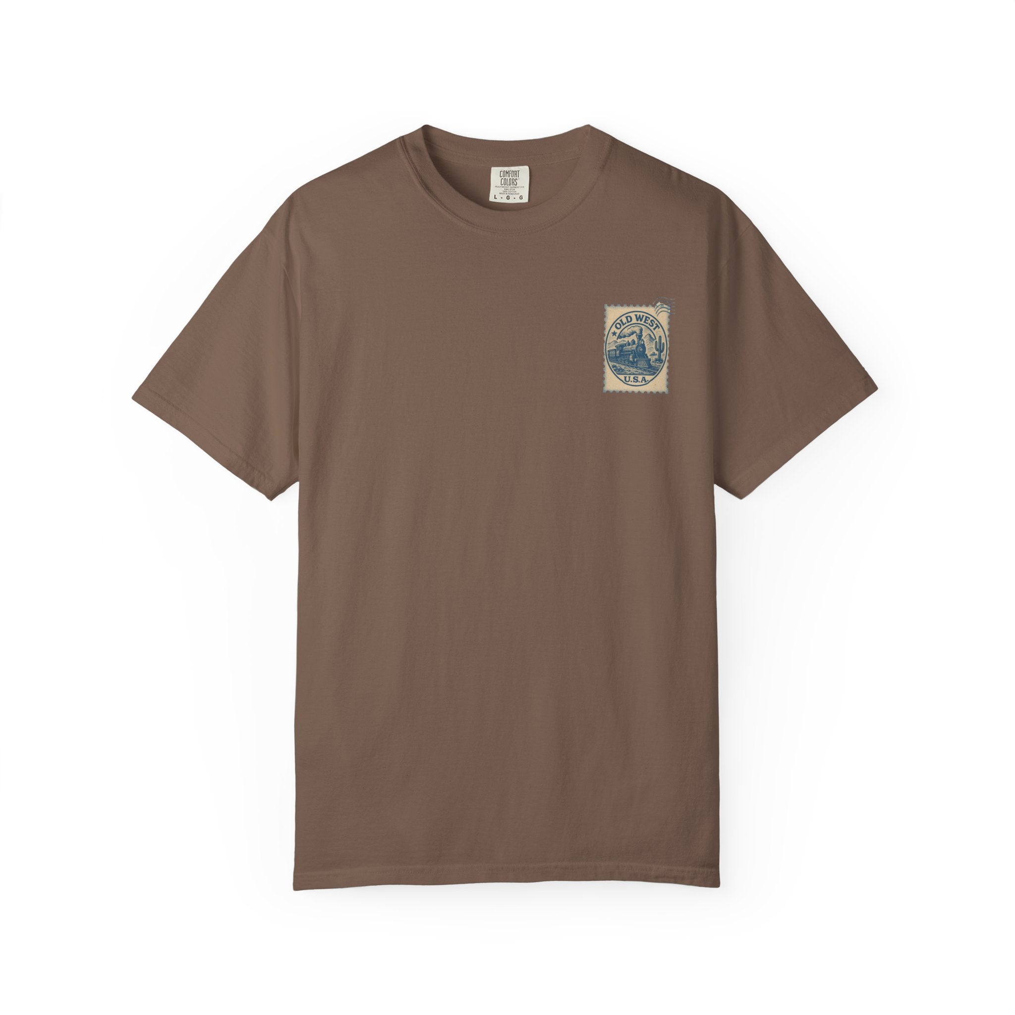 Vintage Old West Graphic Tee, Unisex Retro T-Shirt, Train Lover Gift, Western Style Shirt, Travel Themed Apparel, Adventure Wear