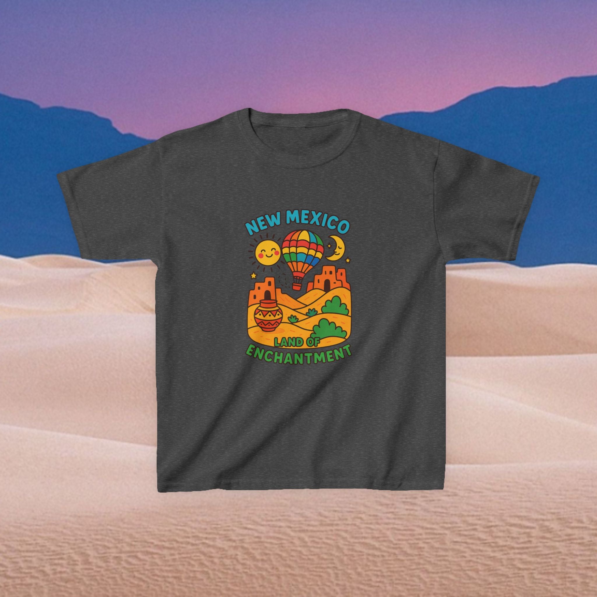 New Mexico Kids Tee, Fun Kids T-Shirt, Adventure Shirt for Children