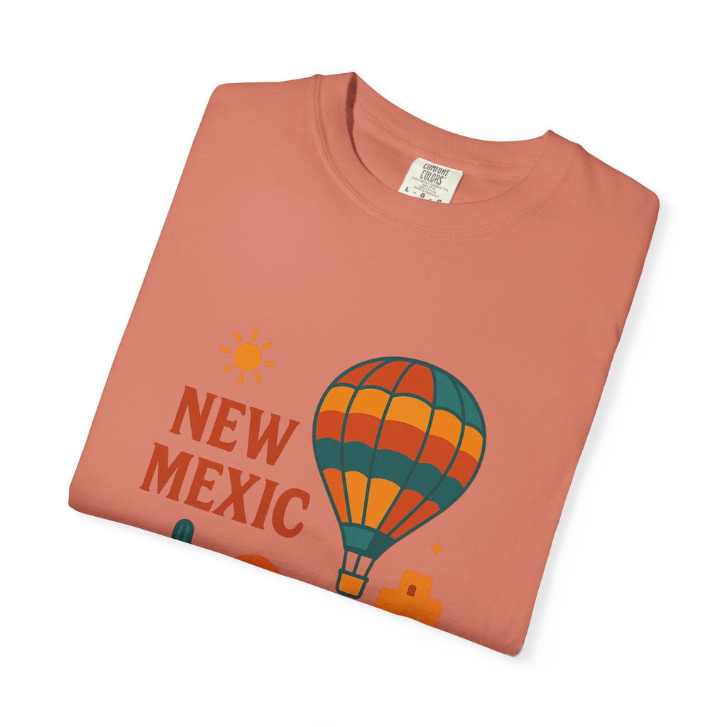 New Mexico Hot Air Balloon T-Shirt, Casual Tee, Travel Apparel, Gift for Adventurers, Summer Outfit, Vacation Shirt