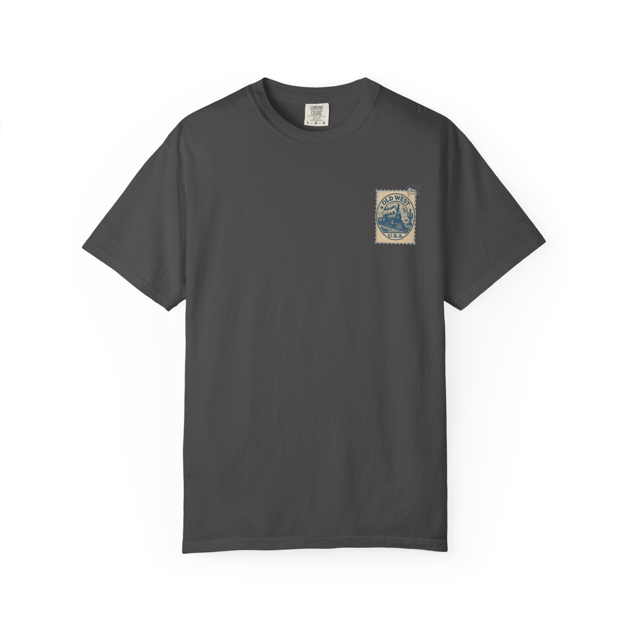 Vintage Old West Graphic Tee, Unisex Retro T-Shirt, Train Lover Gift, Western Style Shirt, Travel Themed Apparel, Adventure Wear