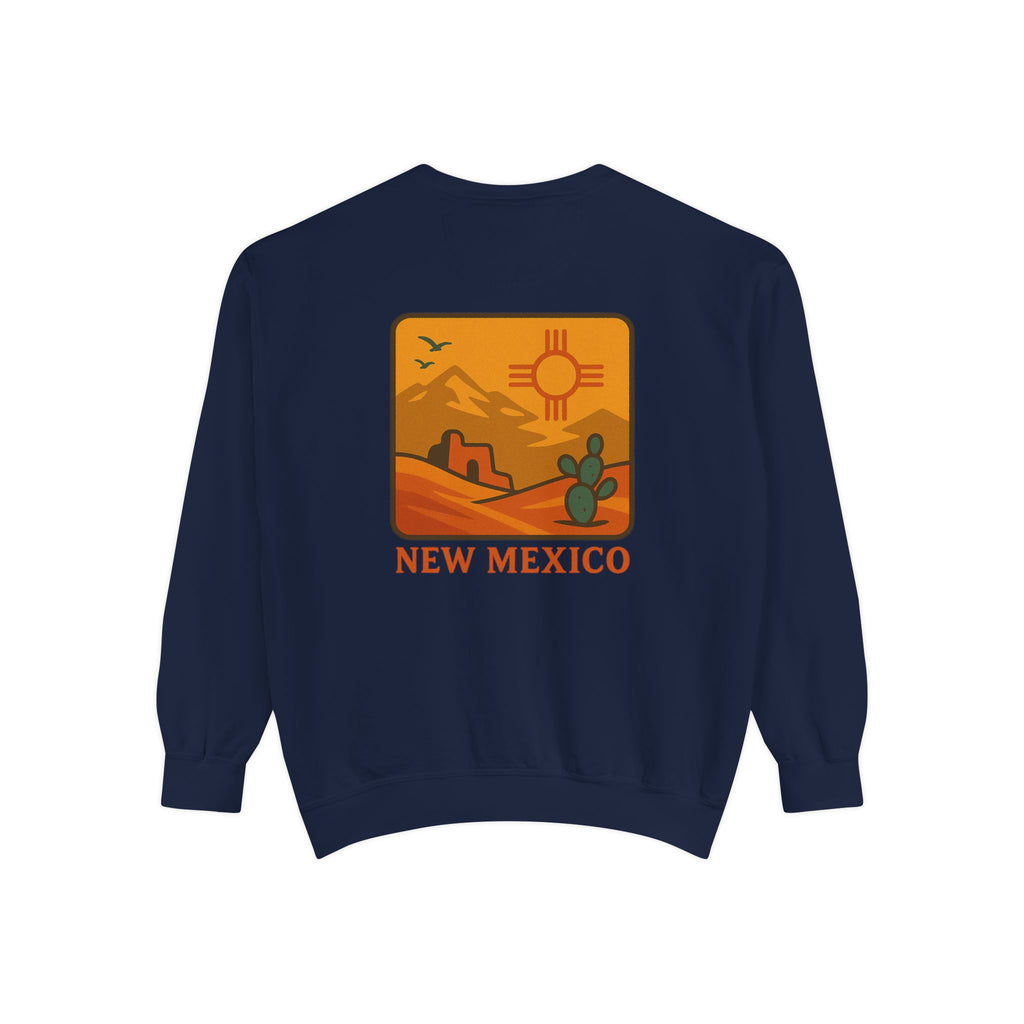 Desert Dreamers Unisex Sweatshirt - New Mexico Vibes, Travel Gift, Cozy Apparel, Cactus Chic, Retro Southwest Style