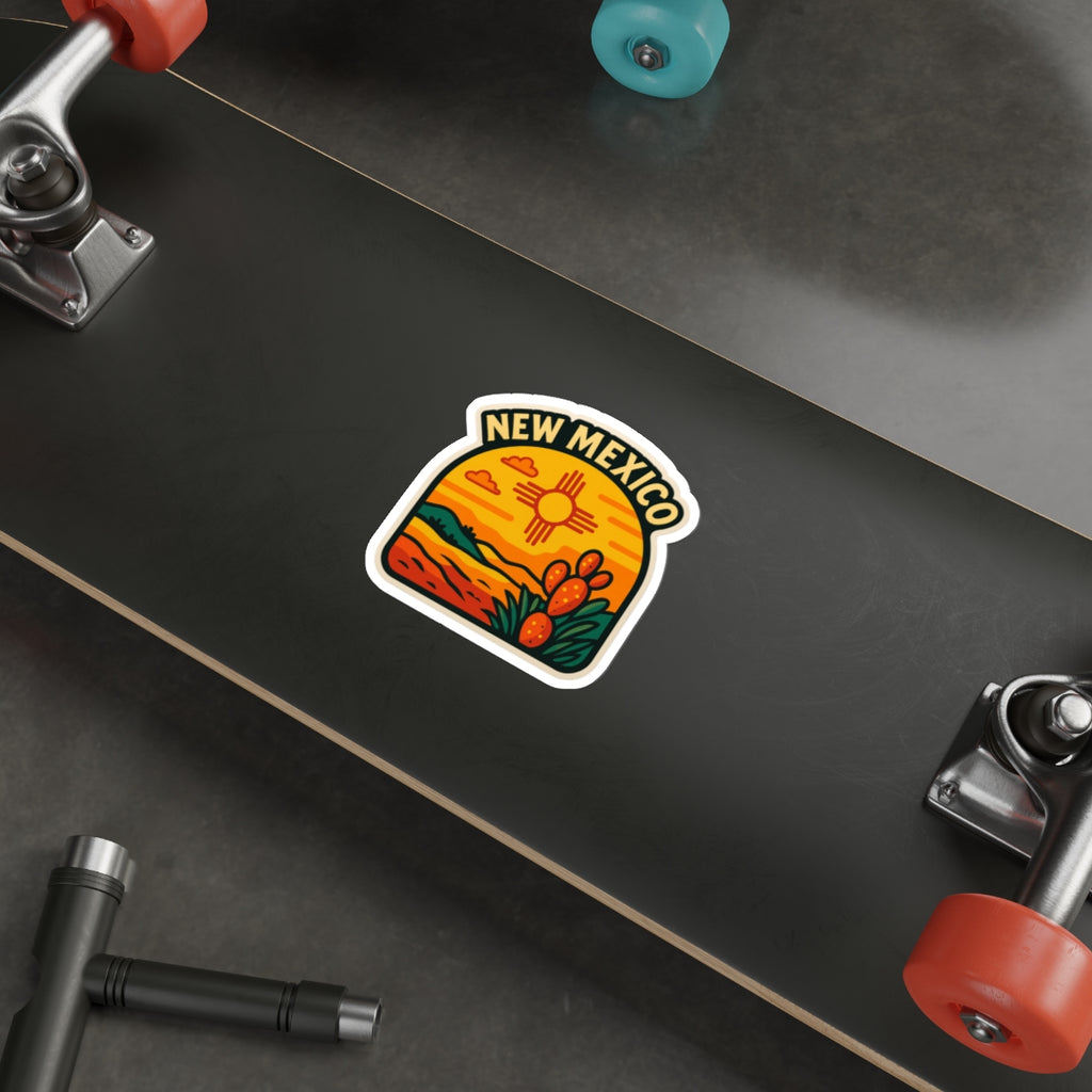 Vibrant New Mexico Die-Cut Stickers, New Mexico Sticker