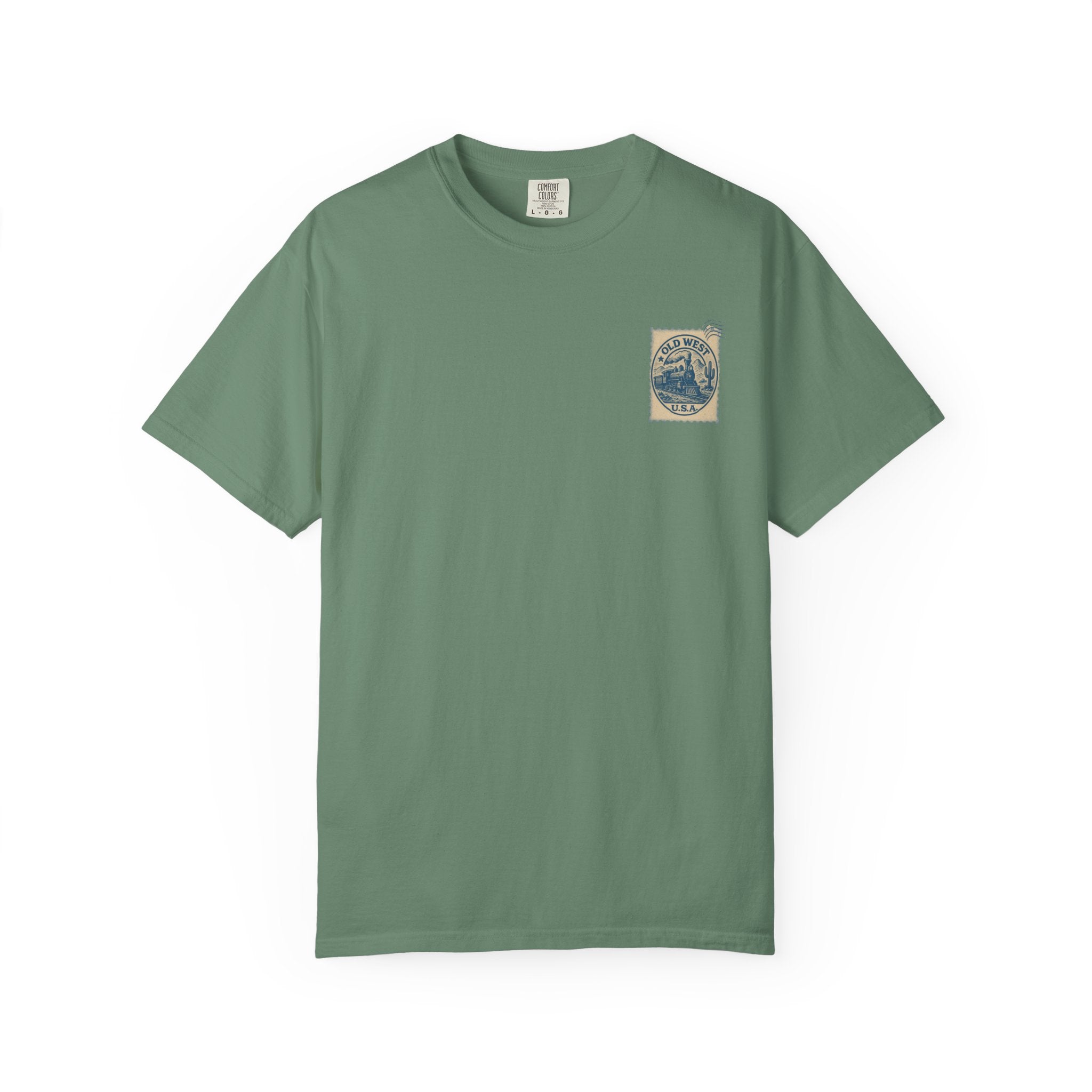 Vintage Old West Graphic Tee, Unisex Retro T-Shirt, Train Lover Gift, Western Style Shirt, Travel Themed Apparel, Adventure Wear