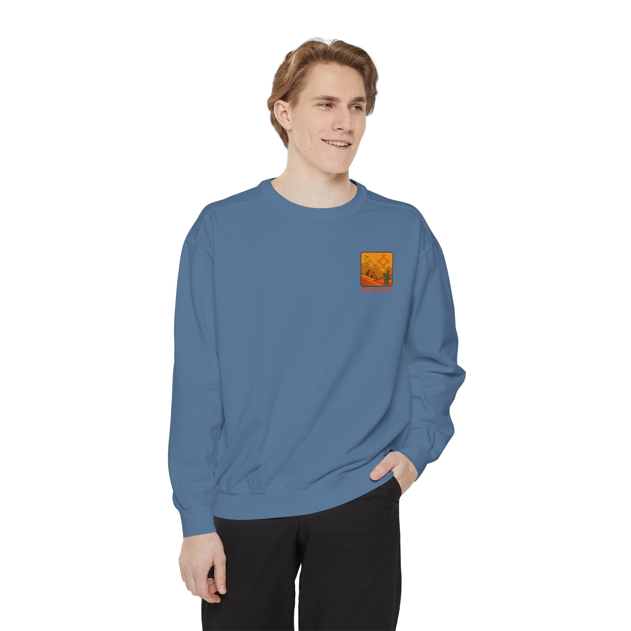 Desert Dreamers Unisex Sweatshirt - New Mexico Vibes, Travel Gift, Cozy Apparel, Cactus Chic, Retro Southwest Style