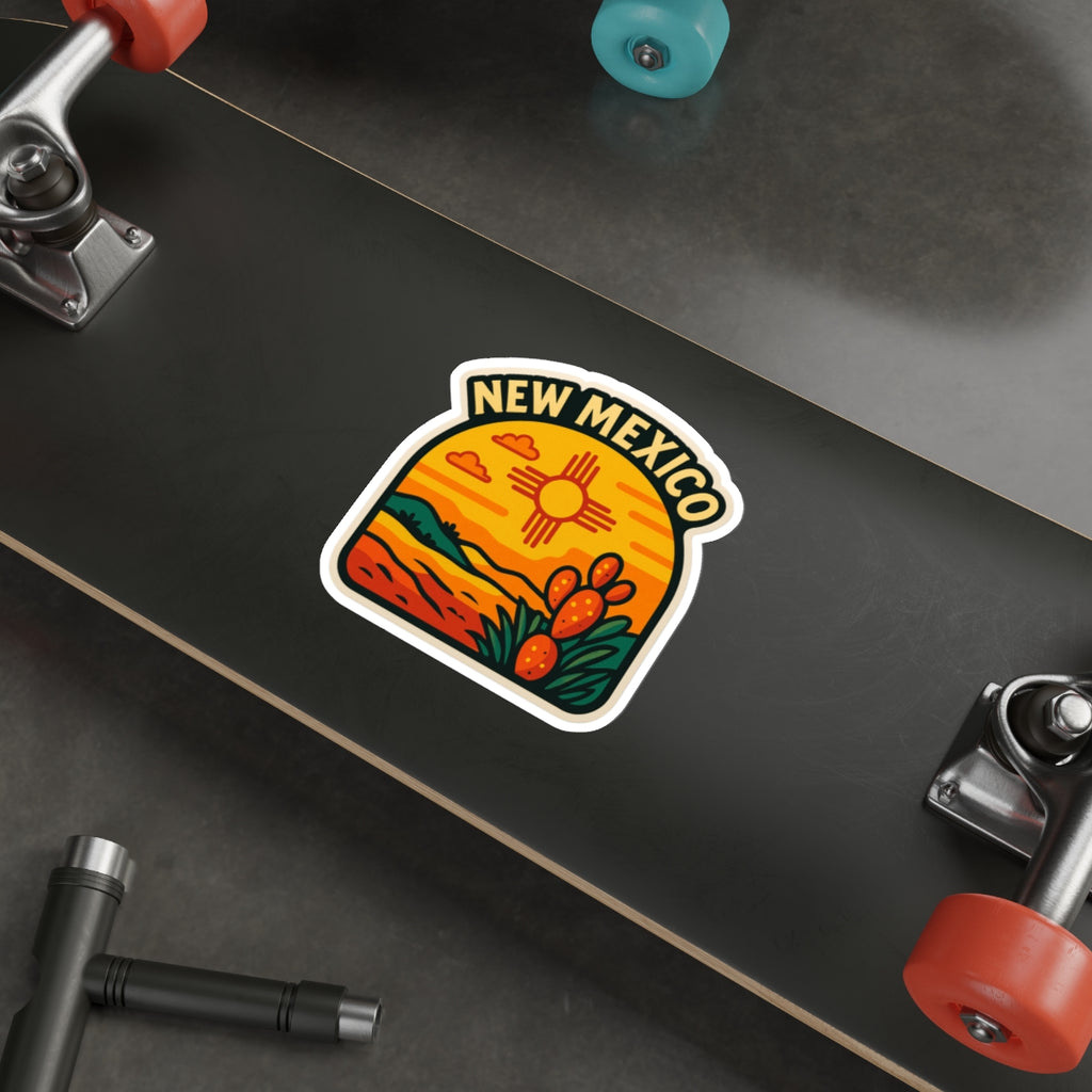 Vibrant New Mexico Die-Cut Stickers, New Mexico Sticker