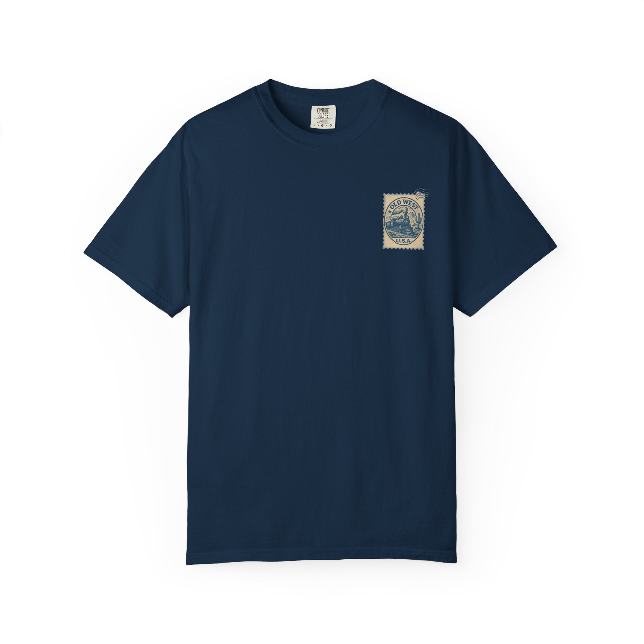 Vintage Old West Graphic Tee, Unisex Retro T-Shirt, Train Lover Gift, Western Style Shirt, Travel Themed Apparel, Adventure Wear
