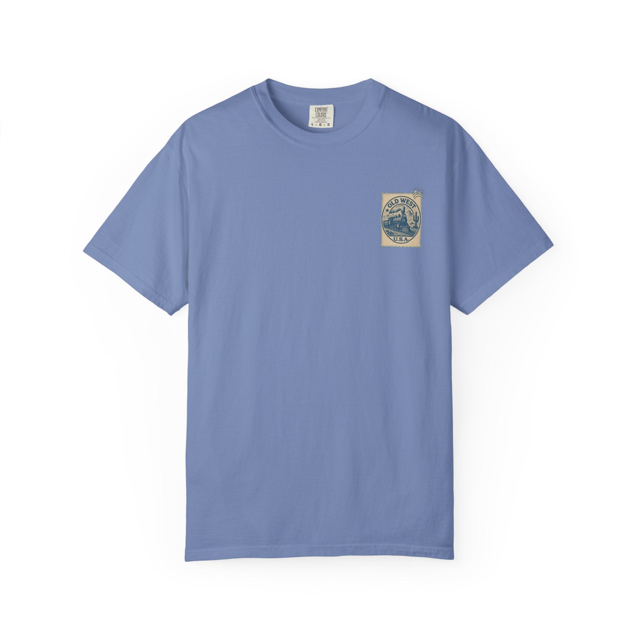 Vintage Old West Graphic Tee, Unisex Retro T-Shirt, Train Lover Gift, Western Style Shirt, Travel Themed Apparel, Adventure Wear