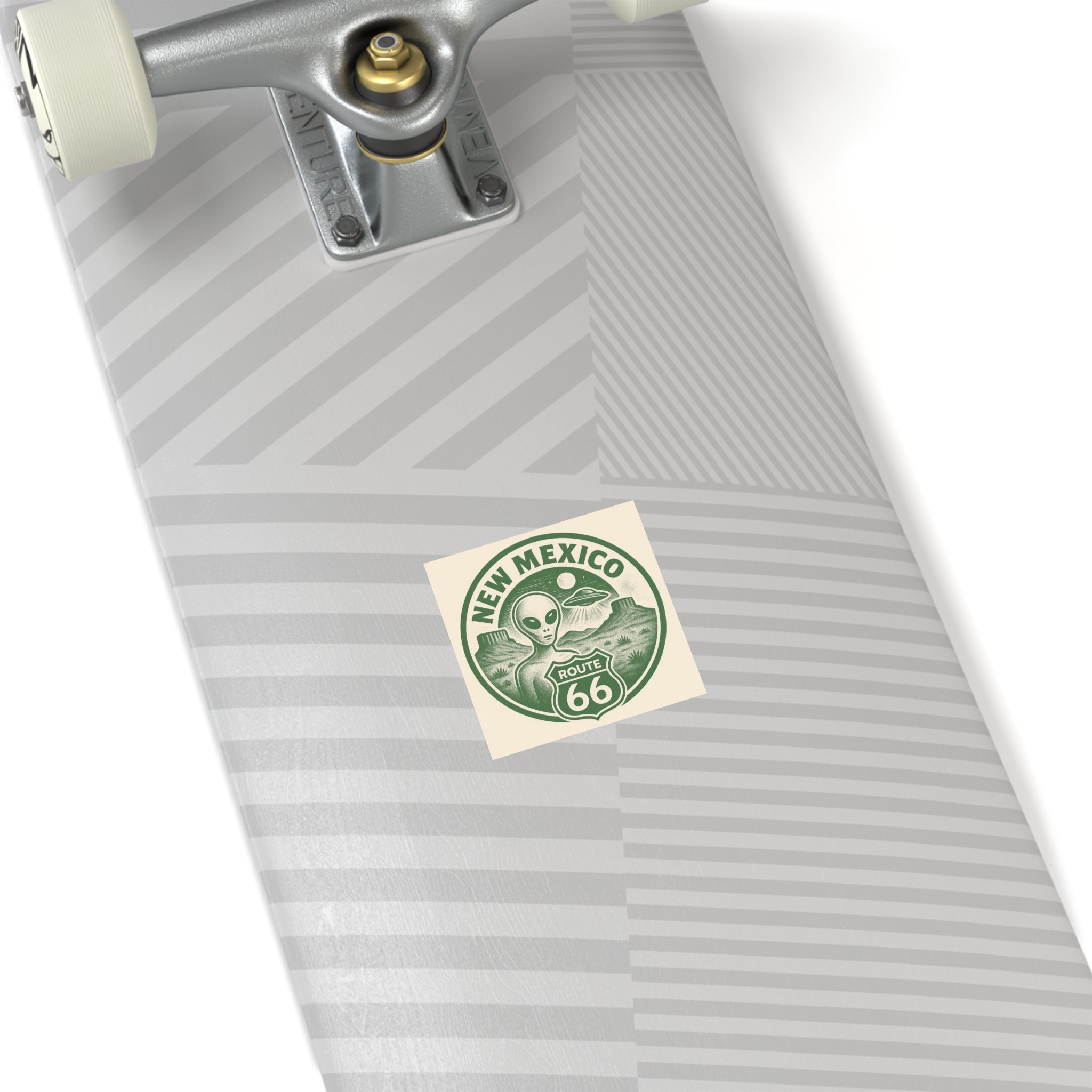 New Mexcio, Retro Alien Route 66 Stickers, Aesthetic Vinyl Decals, Cool Car Accessories, Travel Gifts, New Mexico Decor