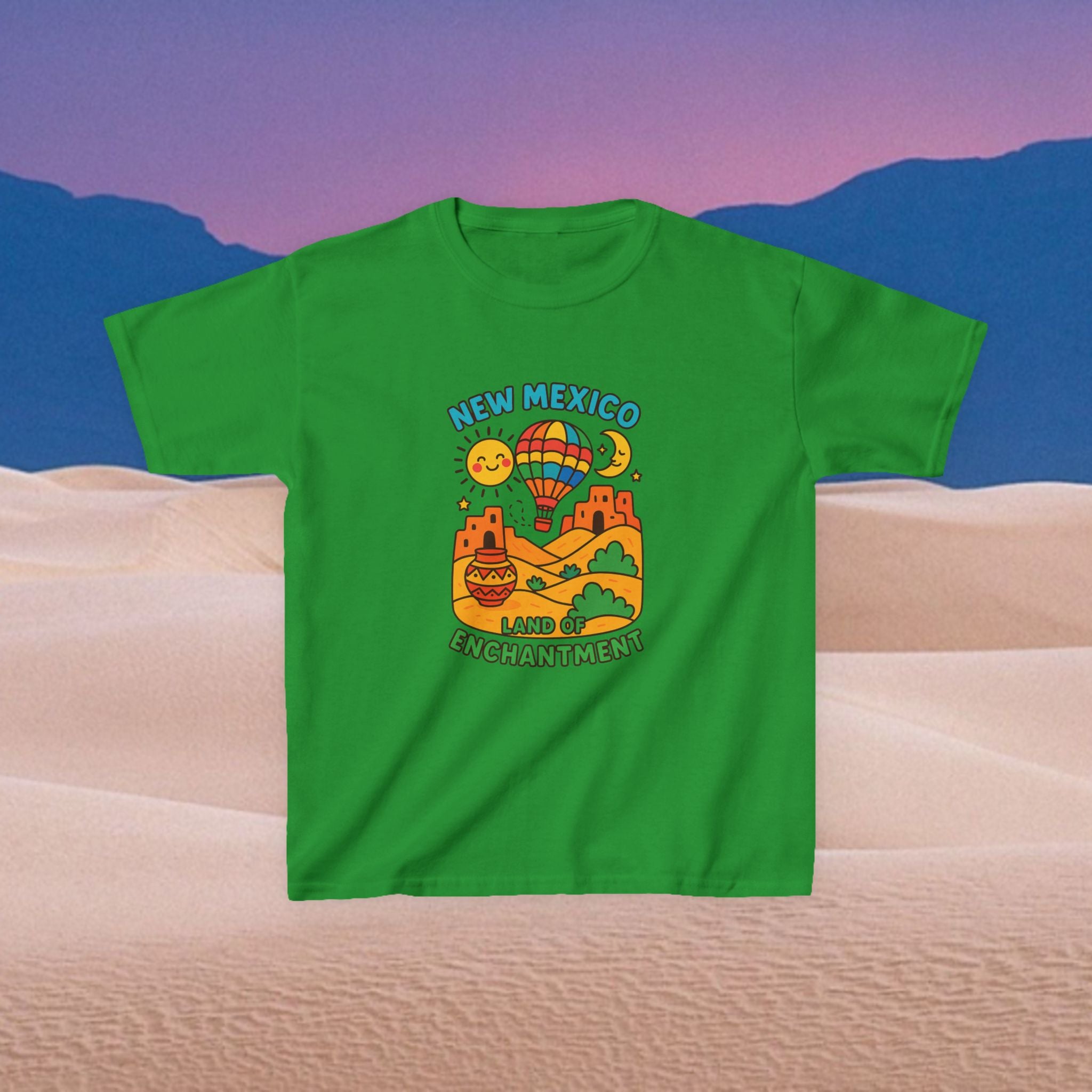 New Mexico Kids Tee, Fun Kids T-Shirt, Adventure Shirt for Children
