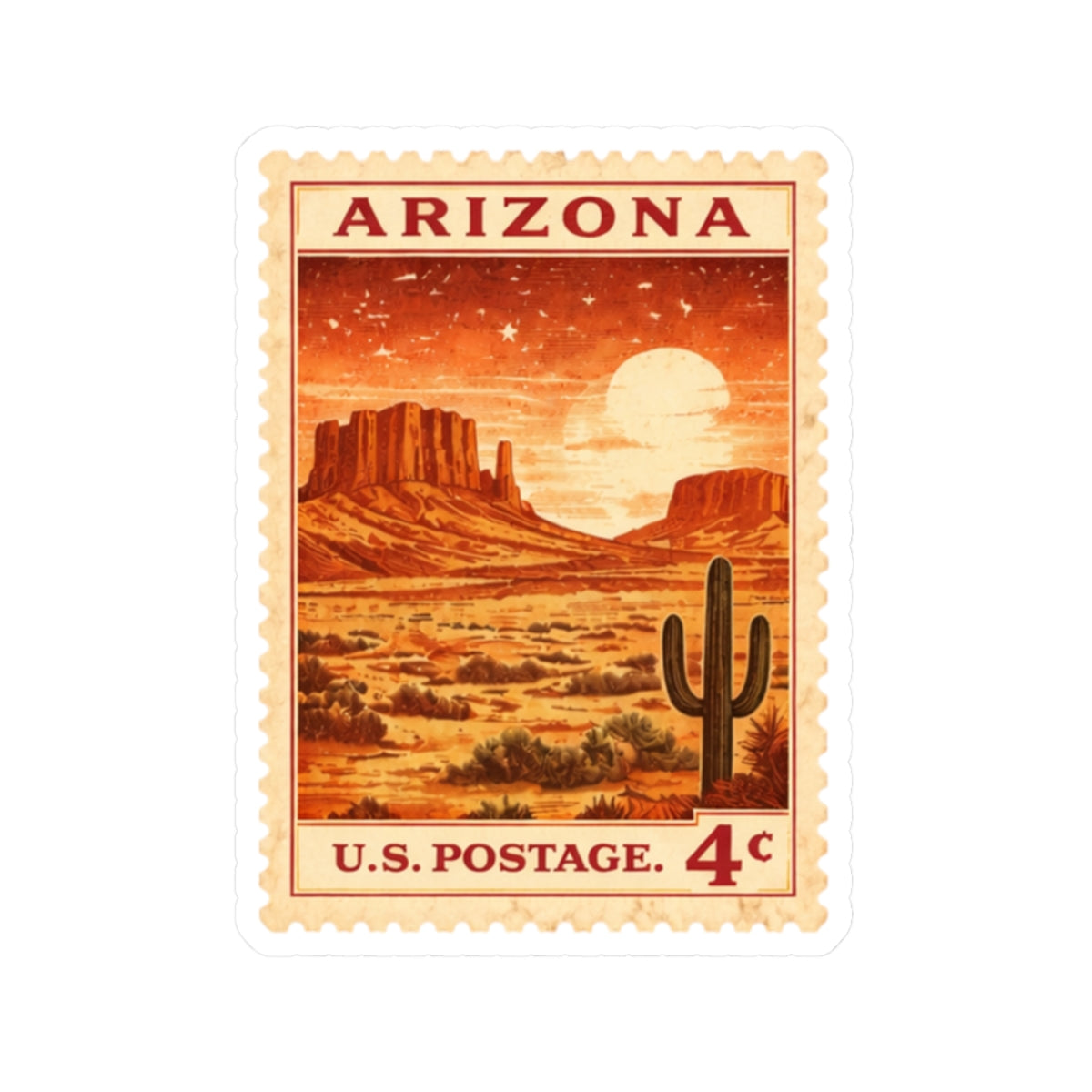 Arizona Desert Sticker