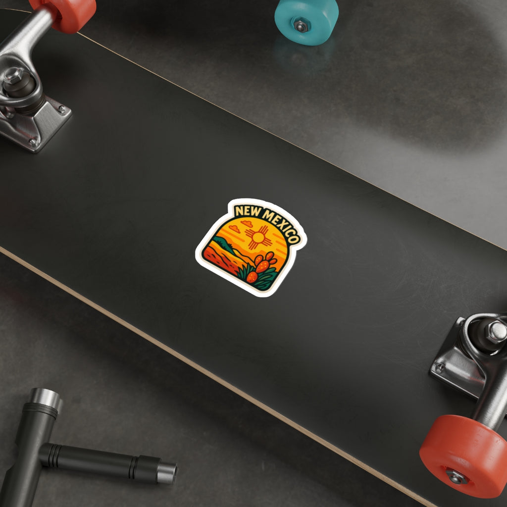 Vibrant New Mexico Die-Cut Stickers, New Mexico Sticker