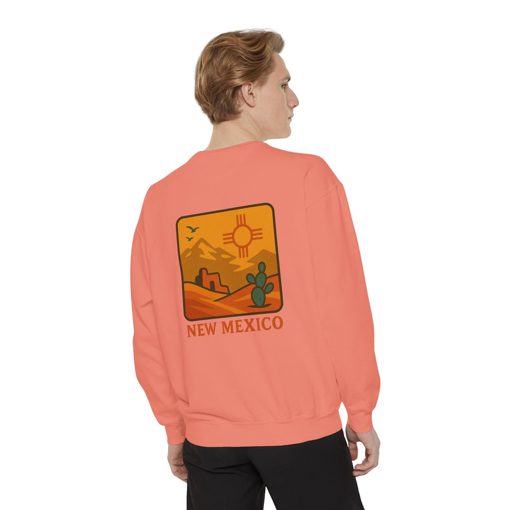 Desert Dreamers Unisex Sweatshirt - New Mexico Vibes, Travel Gift, Cozy Apparel, Cactus Chic, Retro Southwest Style
