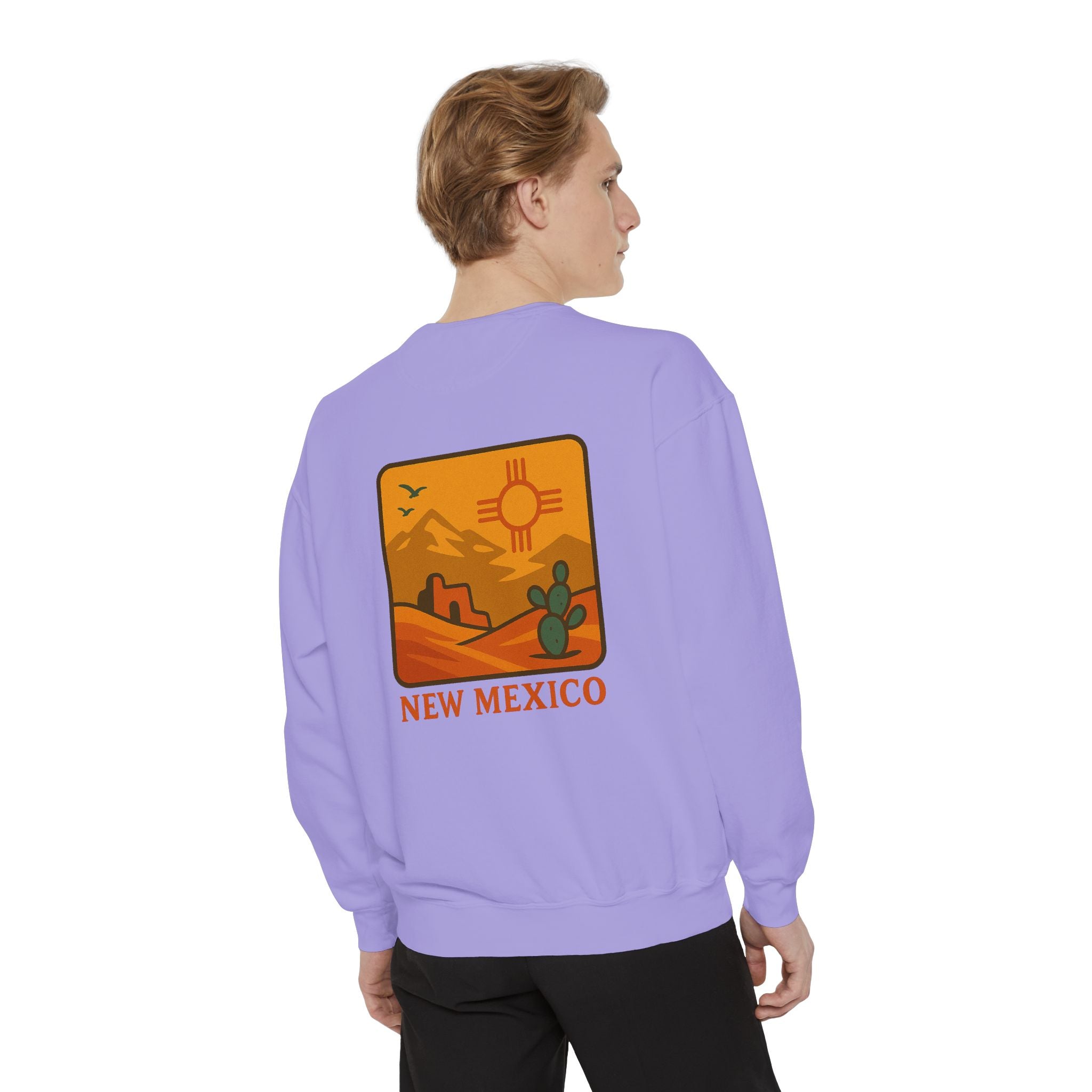 Desert Dreamers Unisex Sweatshirt - New Mexico Vibes, Travel Gift, Cozy Apparel, Cactus Chic, Retro Southwest Style