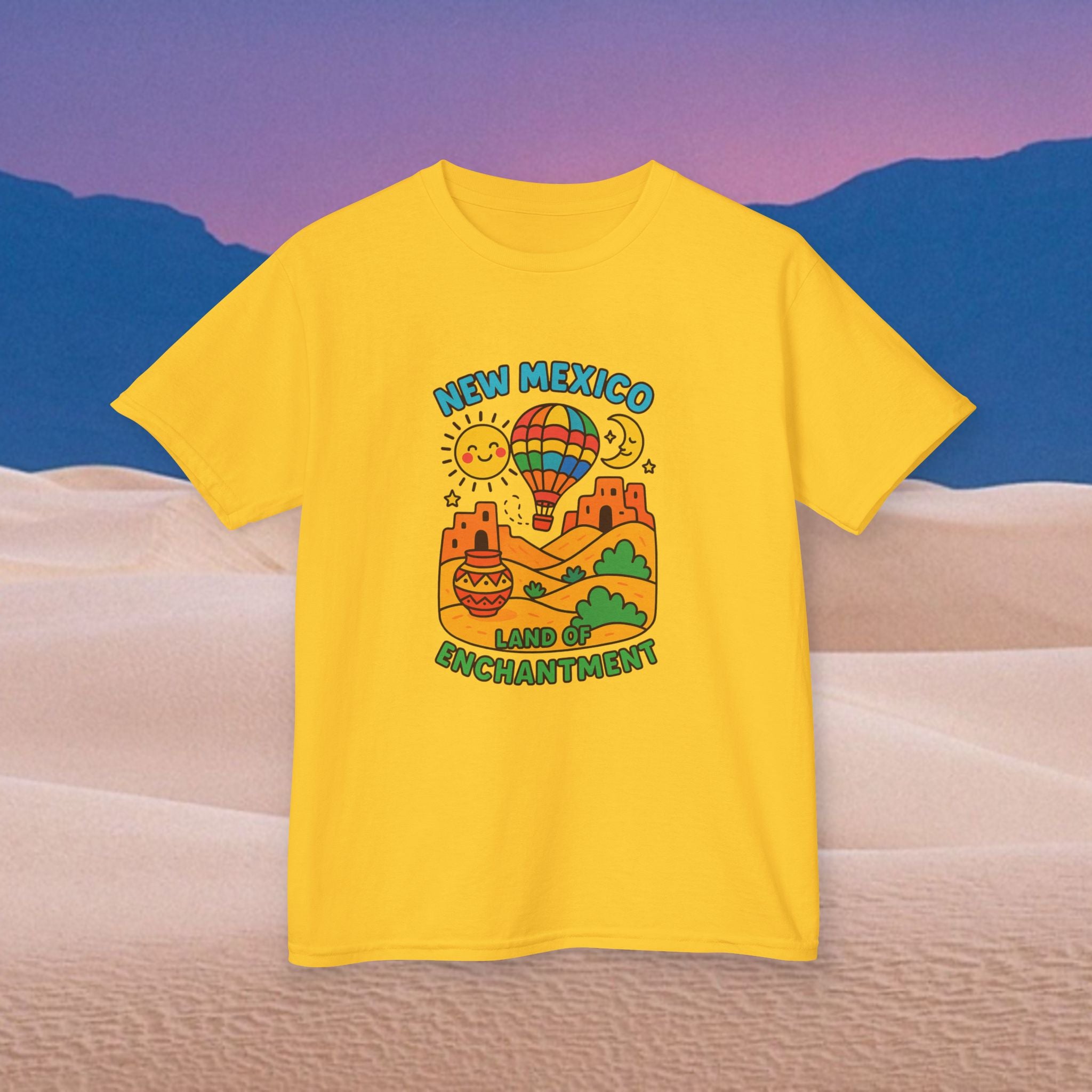 New Mexico Kids Tee, Fun Kids T-Shirt, Adventure Shirt for Children