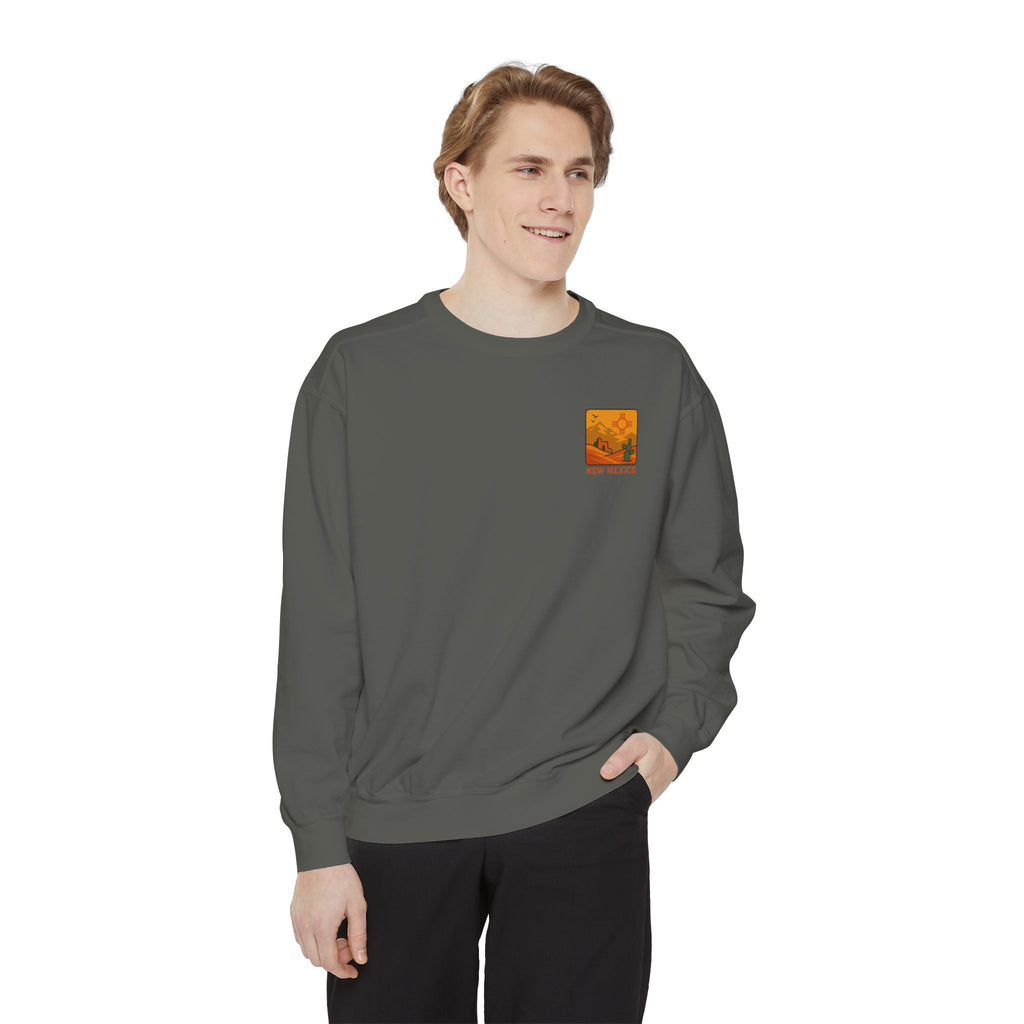Desert Dreamers Unisex Sweatshirt - New Mexico Vibes, Travel Gift, Cozy Apparel, Cactus Chic, Retro Southwest Style