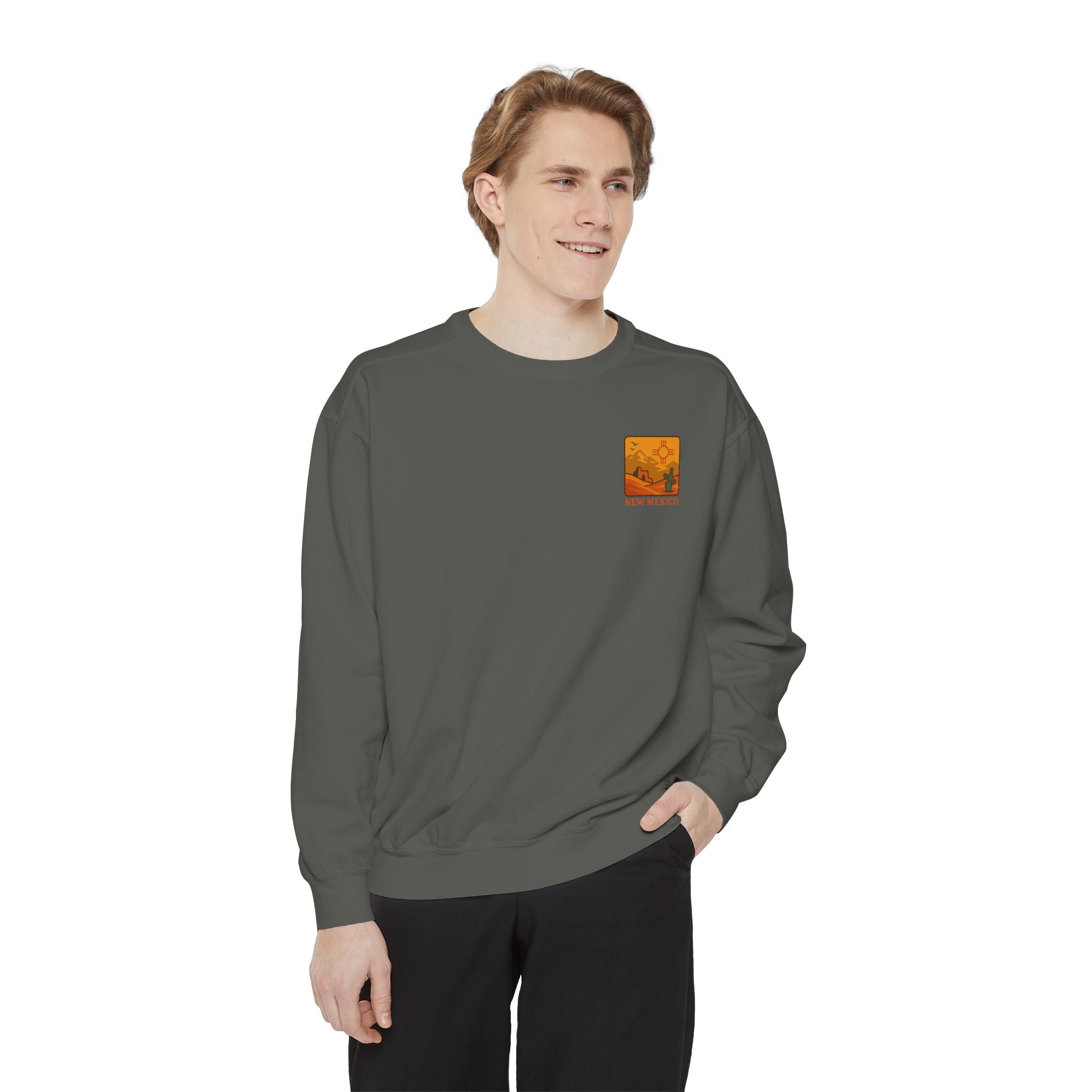 Desert Dreamers Unisex Sweatshirt - New Mexico Vibes, Travel Gift, Cozy Apparel, Cactus Chic, Retro Southwest Style