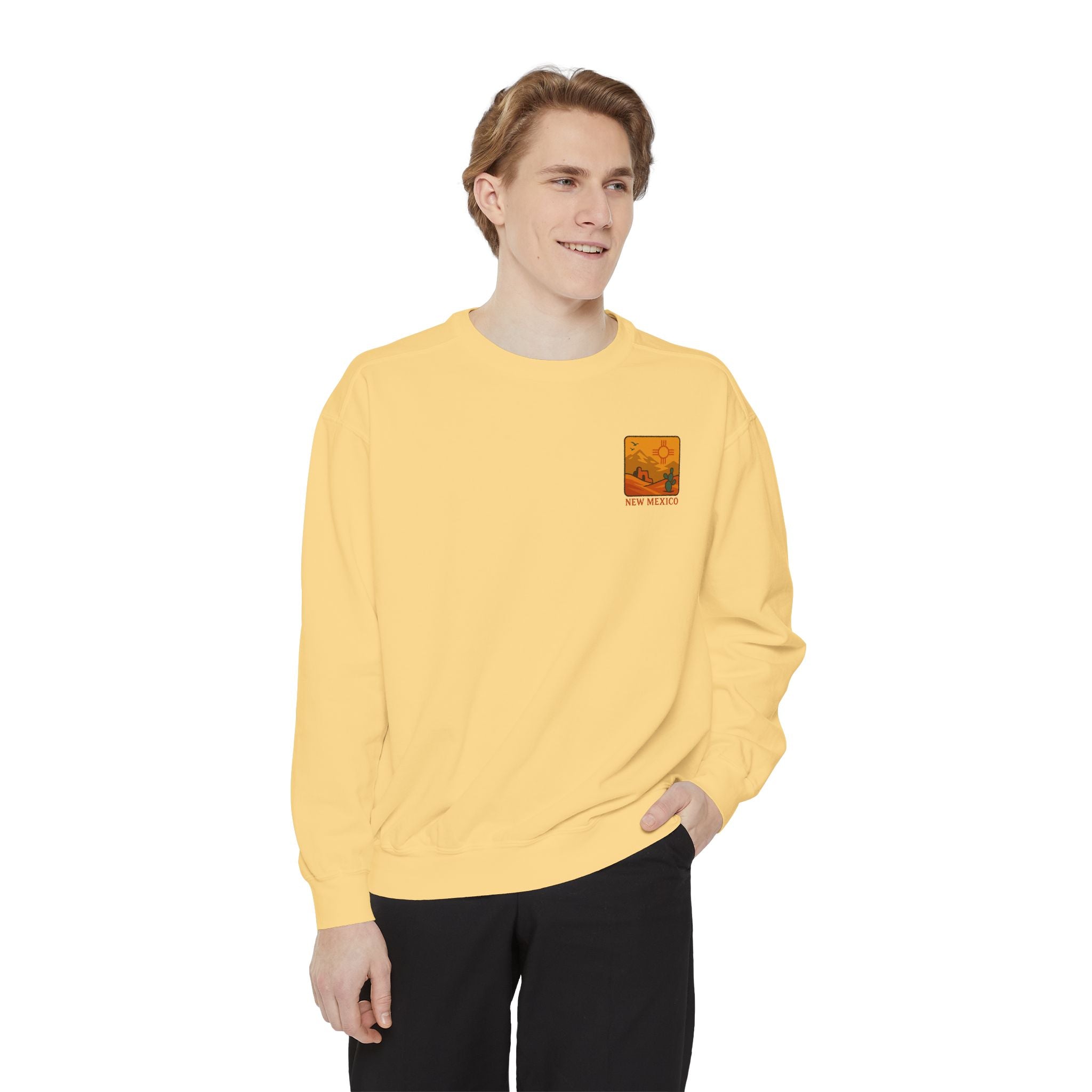 Desert Dreamers Unisex Sweatshirt - New Mexico Vibes, Travel Gift, Cozy Apparel, Cactus Chic, Retro Southwest Style