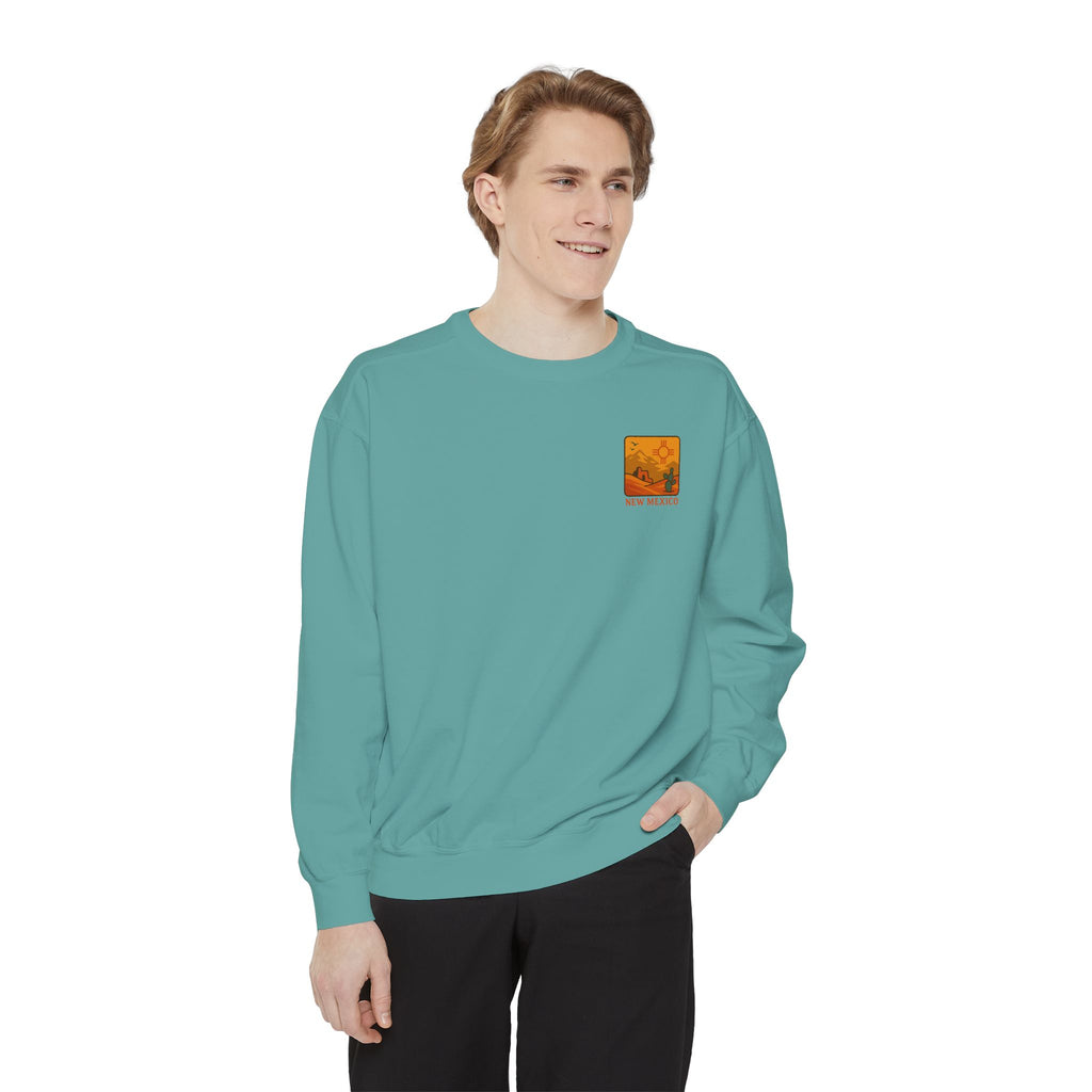 Desert Dreamers Unisex Sweatshirt - New Mexico Vibes, Travel Gift, Cozy Apparel, Cactus Chic, Retro Southwest Style