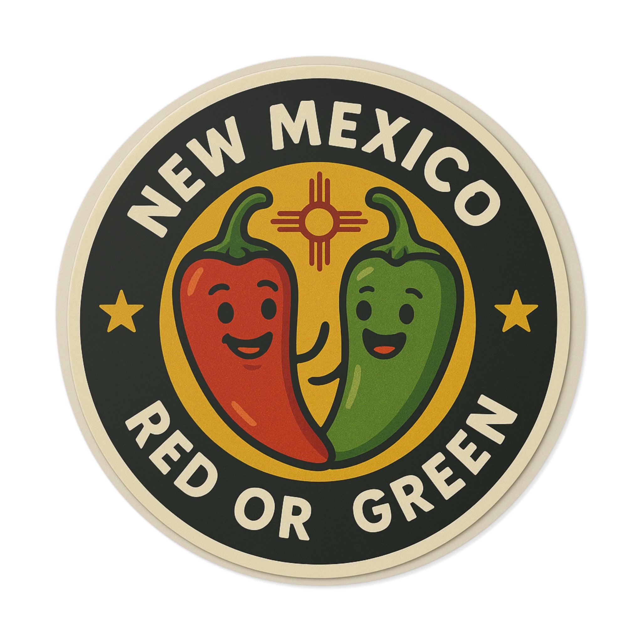 New Mexico Red Chili sticker, New Mexico, Green Chile