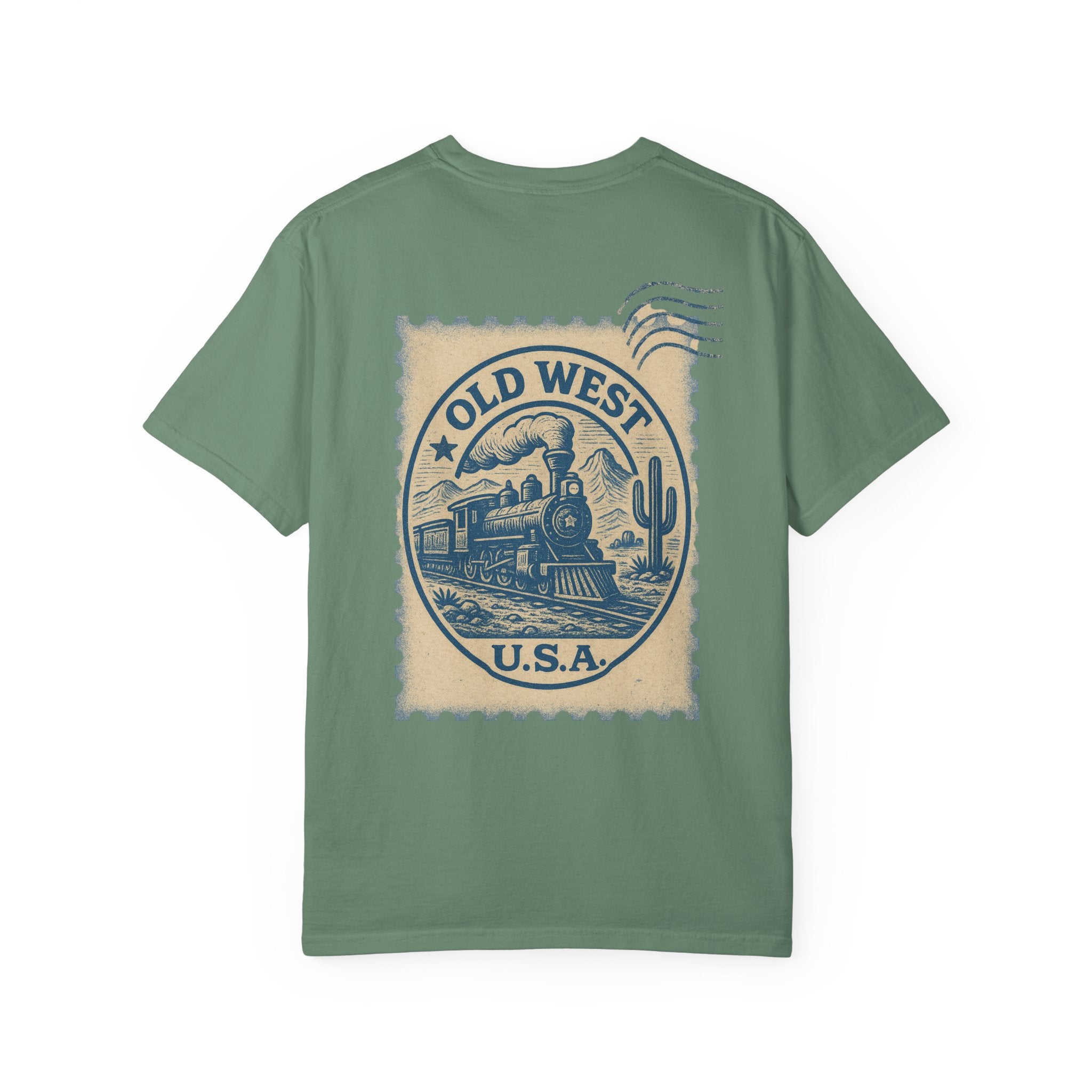 Vintage Old West Graphic Tee, Unisex Retro T-Shirt, Train Lover Gift, Western Style Shirt, Travel Themed Apparel, Adventure Wear