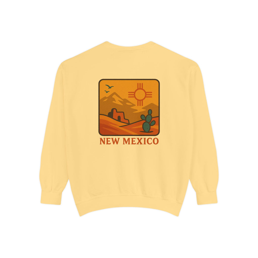 Desert Dreamers Unisex Sweatshirt - New Mexico Vibes, Travel Gift, Cozy Apparel, Cactus Chic, Retro Southwest Style
