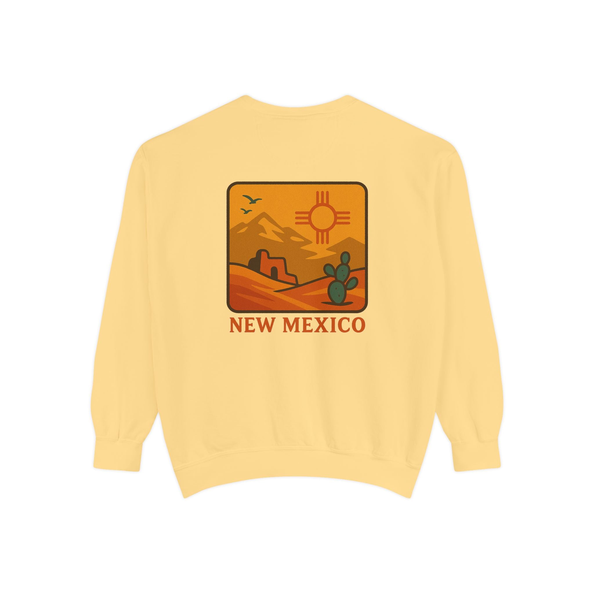 Desert Dreamers Unisex Sweatshirt - New Mexico Vibes, Travel Gift, Cozy Apparel, Cactus Chic, Retro Southwest Style