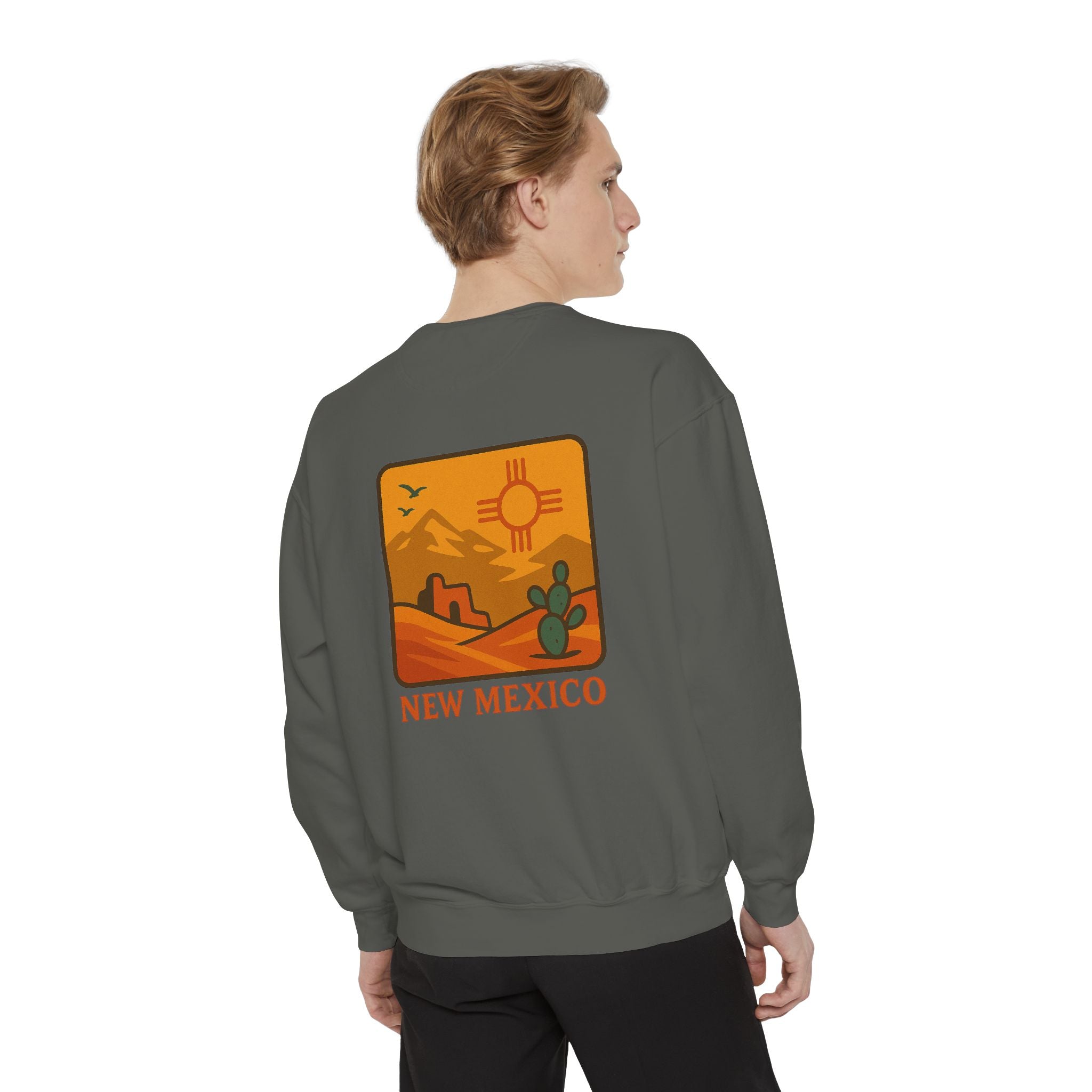 Desert Dreamers Unisex Sweatshirt - New Mexico Vibes, Travel Gift, Cozy Apparel, Cactus Chic, Retro Southwest Style