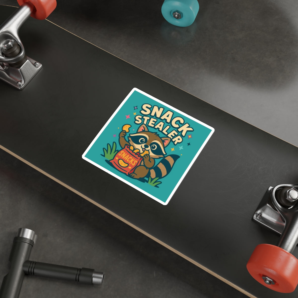 Racoon Sticker for Laptops, Water Bottles, Journals, Kids Gifts...