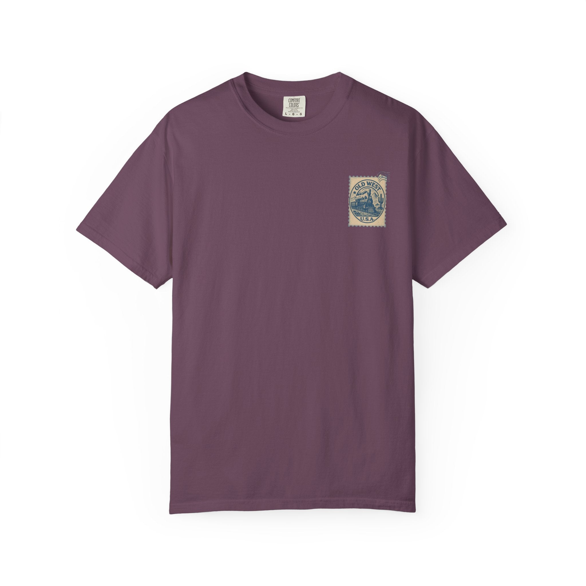 Vintage Old West Graphic Tee, Unisex Retro T-Shirt, Train Lover Gift, Western Style Shirt, Travel Themed Apparel, Adventure Wear