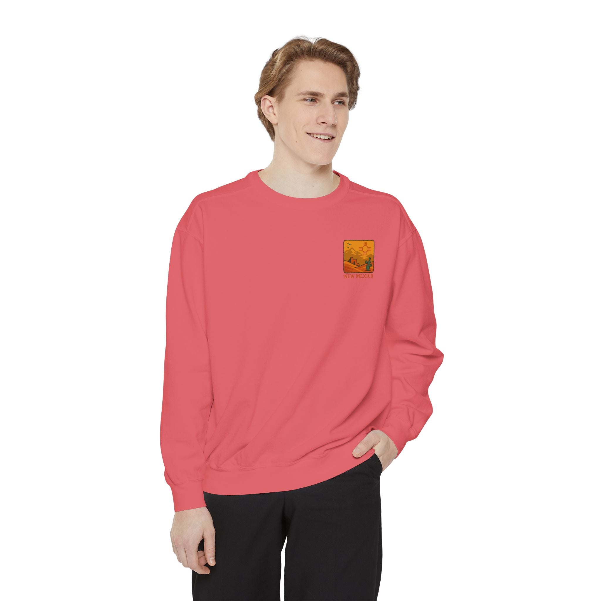 Desert Dreamers Unisex Sweatshirt - New Mexico Vibes, Travel Gift, Cozy Apparel, Cactus Chic, Retro Southwest Style