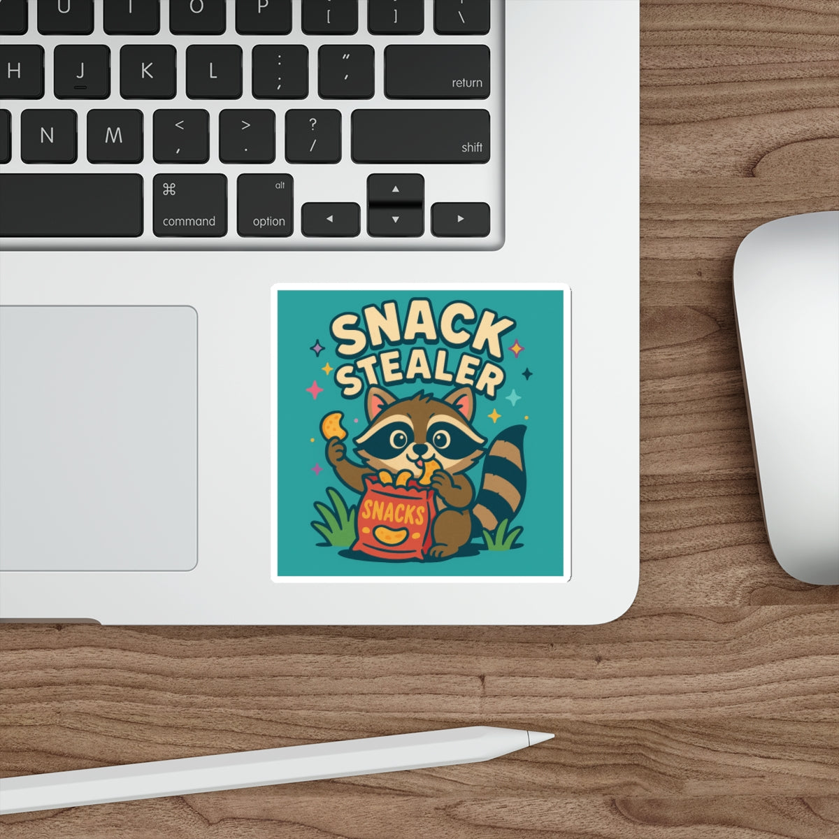 Racoon Sticker for Laptops, Water Bottles, Journals, Kids Gifts...