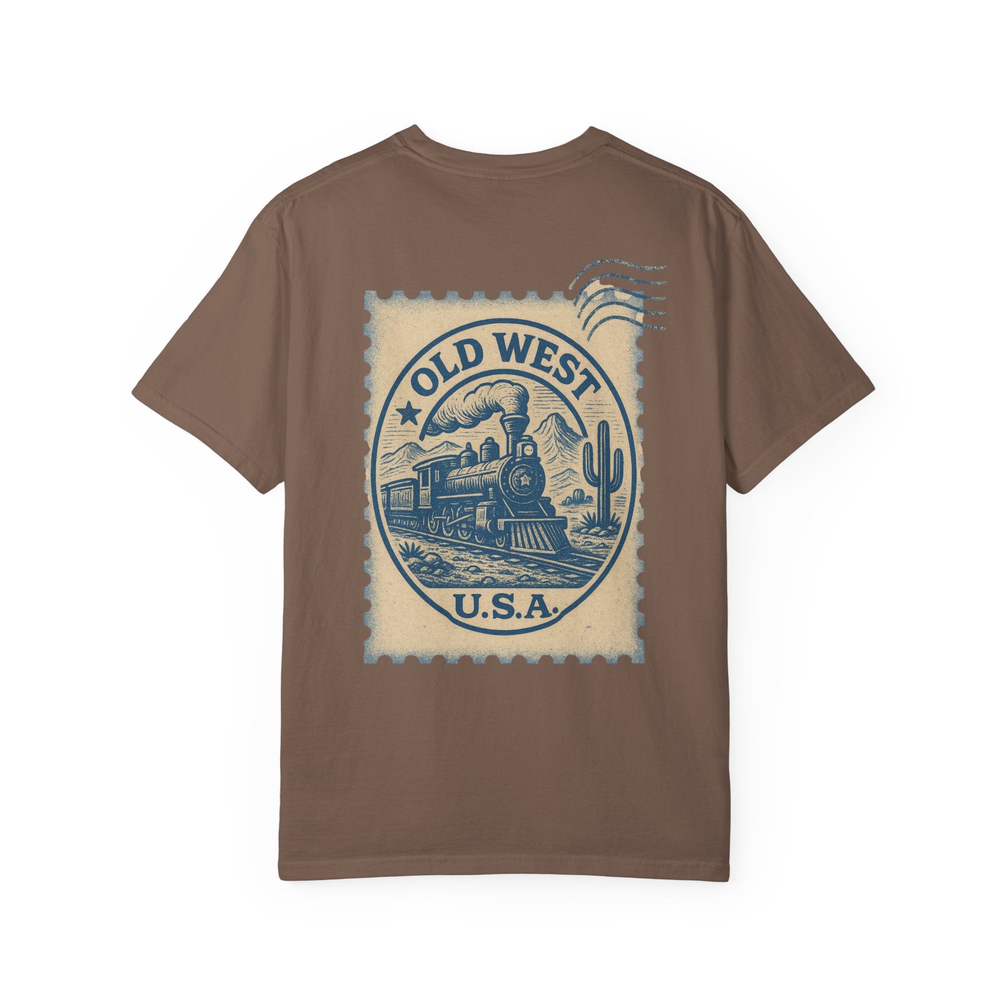 Vintage Old West Graphic Tee, Unisex Retro T-Shirt, Train Lover Gift, Western Style Shirt, Travel Themed Apparel, Adventure Wear