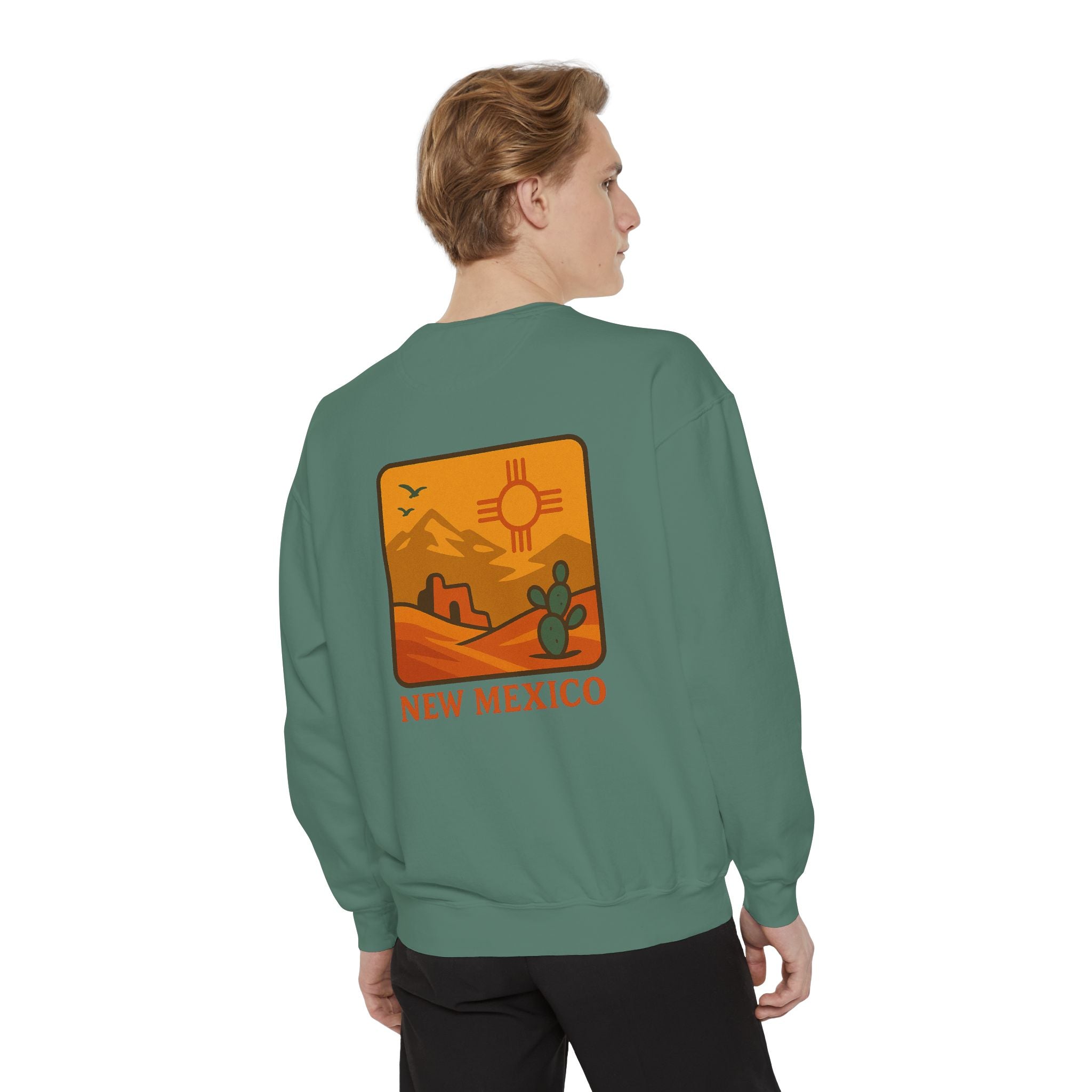 Desert Dreamers Unisex Sweatshirt - New Mexico Vibes, Travel Gift, Cozy Apparel, Cactus Chic, Retro Southwest Style