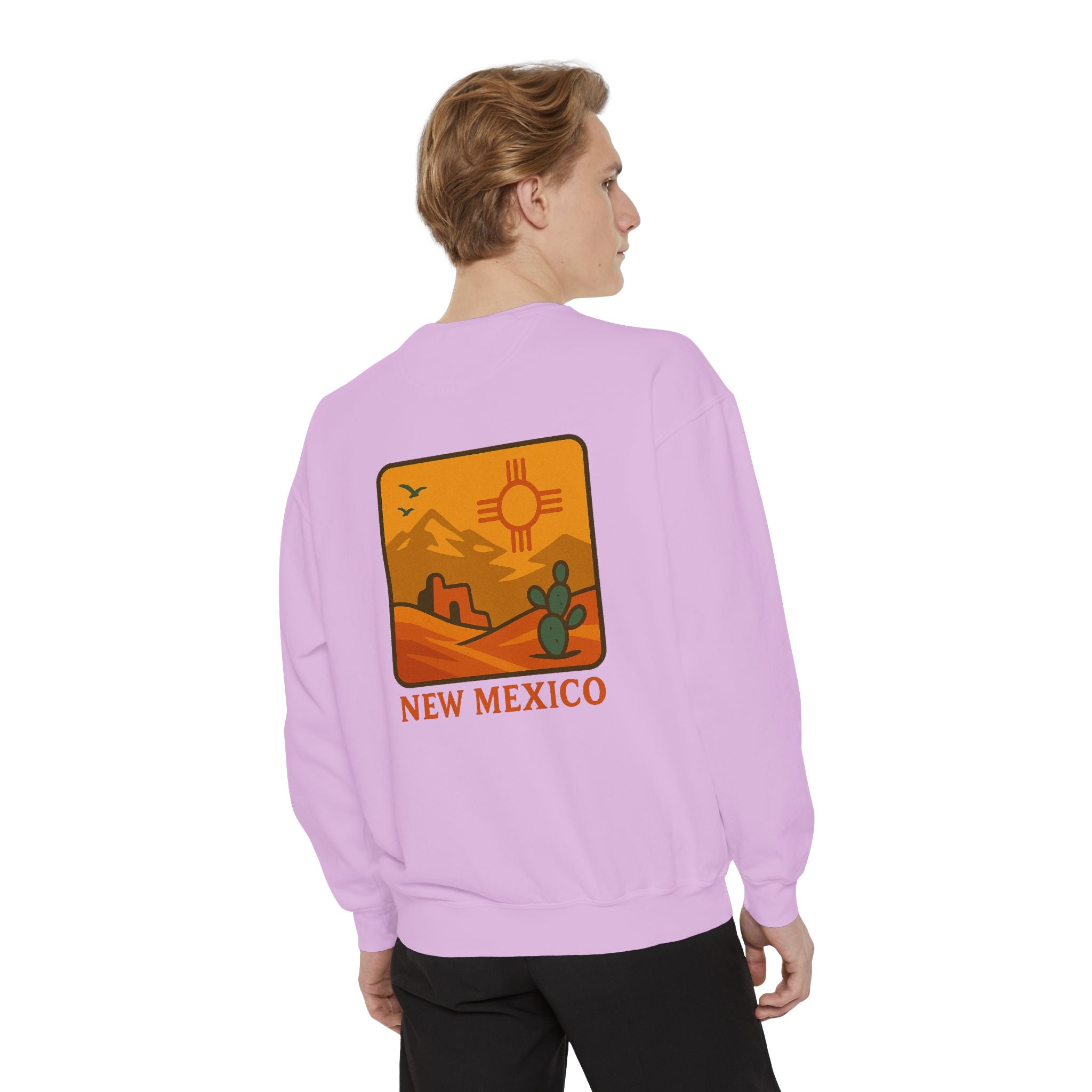 Desert Dreamers Unisex Sweatshirt - New Mexico Vibes, Travel Gift, Cozy Apparel, Cactus Chic, Retro Southwest Style
