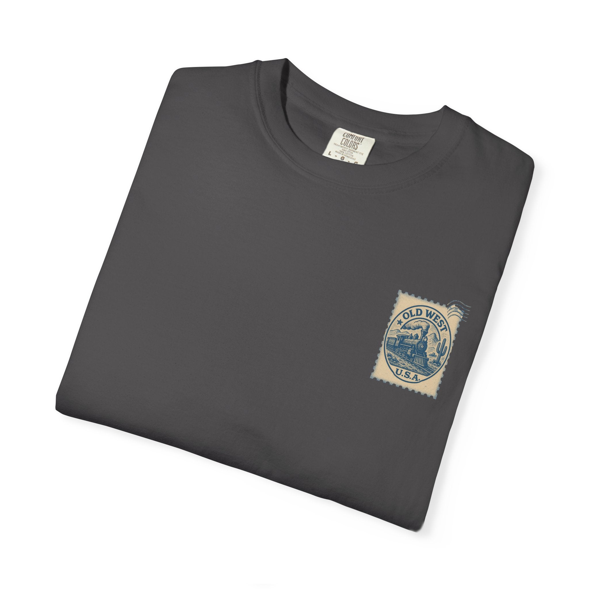 Vintage Old West Graphic Tee, Unisex Retro T-Shirt, Train Lover Gift, Western Style Shirt, Travel Themed Apparel, Adventure Wear