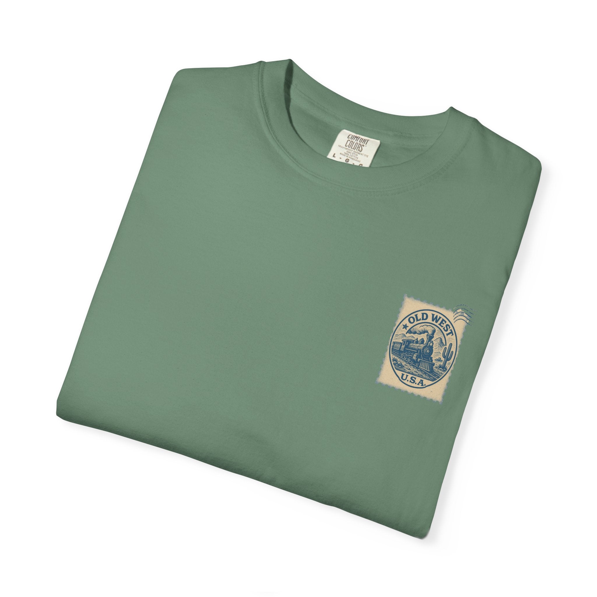 Vintage Old West Graphic Tee, Unisex Retro T-Shirt, Train Lover Gift, Western Style Shirt, Travel Themed Apparel, Adventure Wear