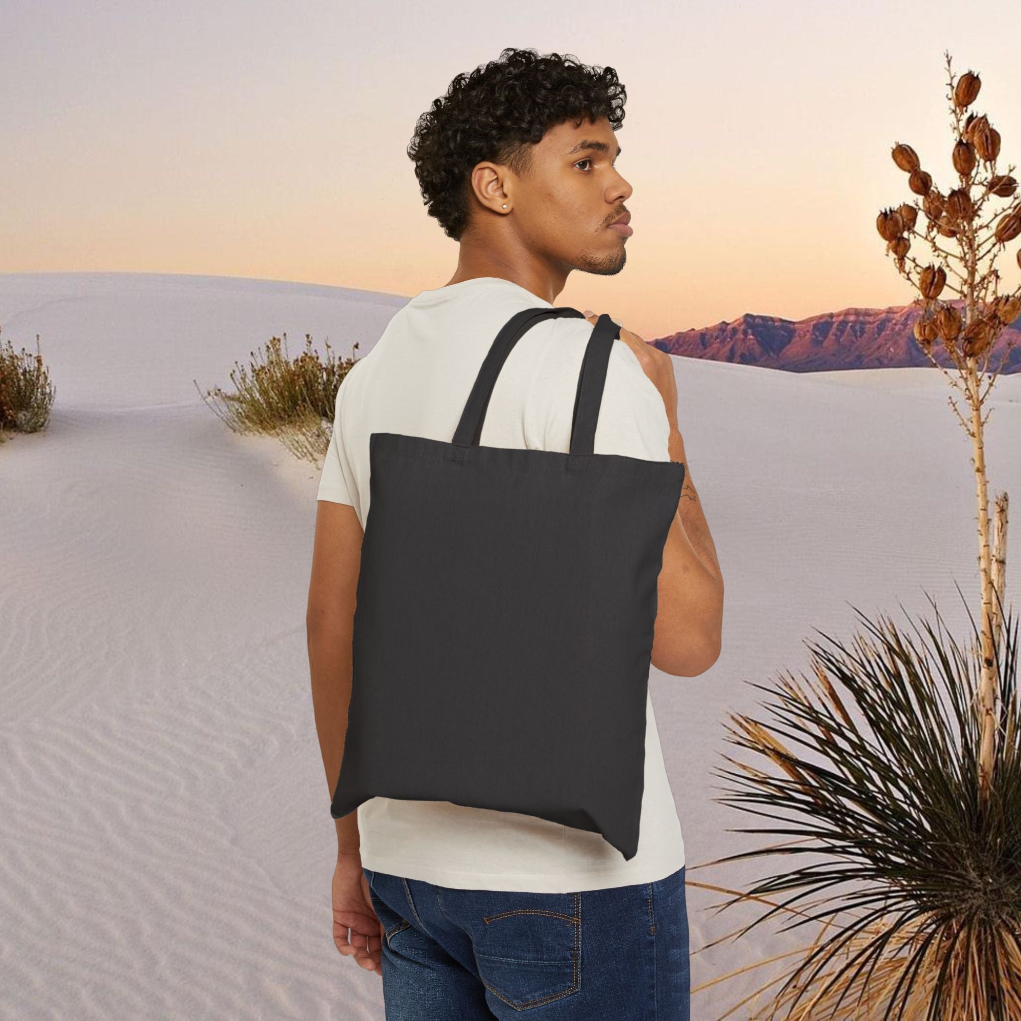 New Mexico Sunset Patch Tote Bag