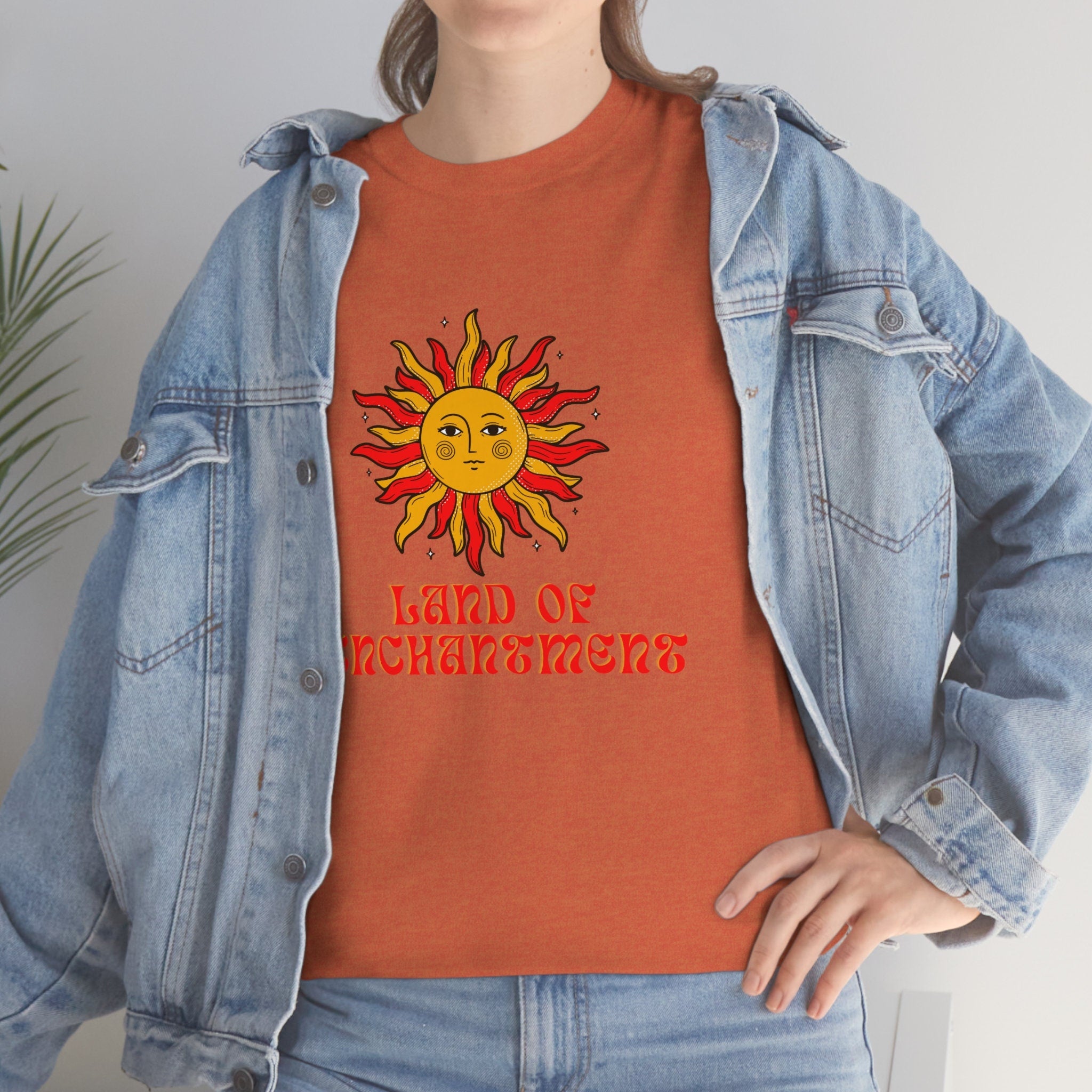 New Mexico land of enchantment Unisex Heavy Cotton Tee