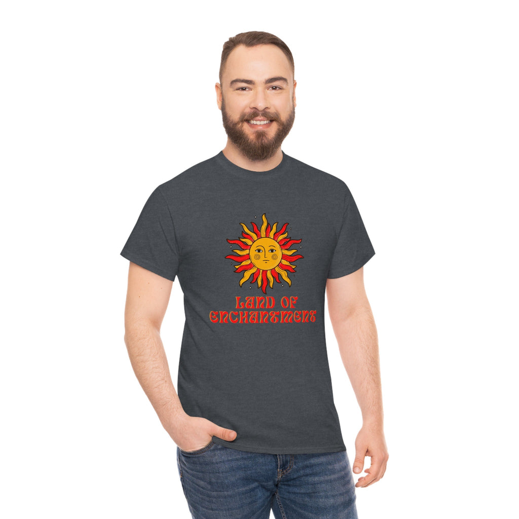 New Mexico land of enchantment Unisex Heavy Cotton Tee