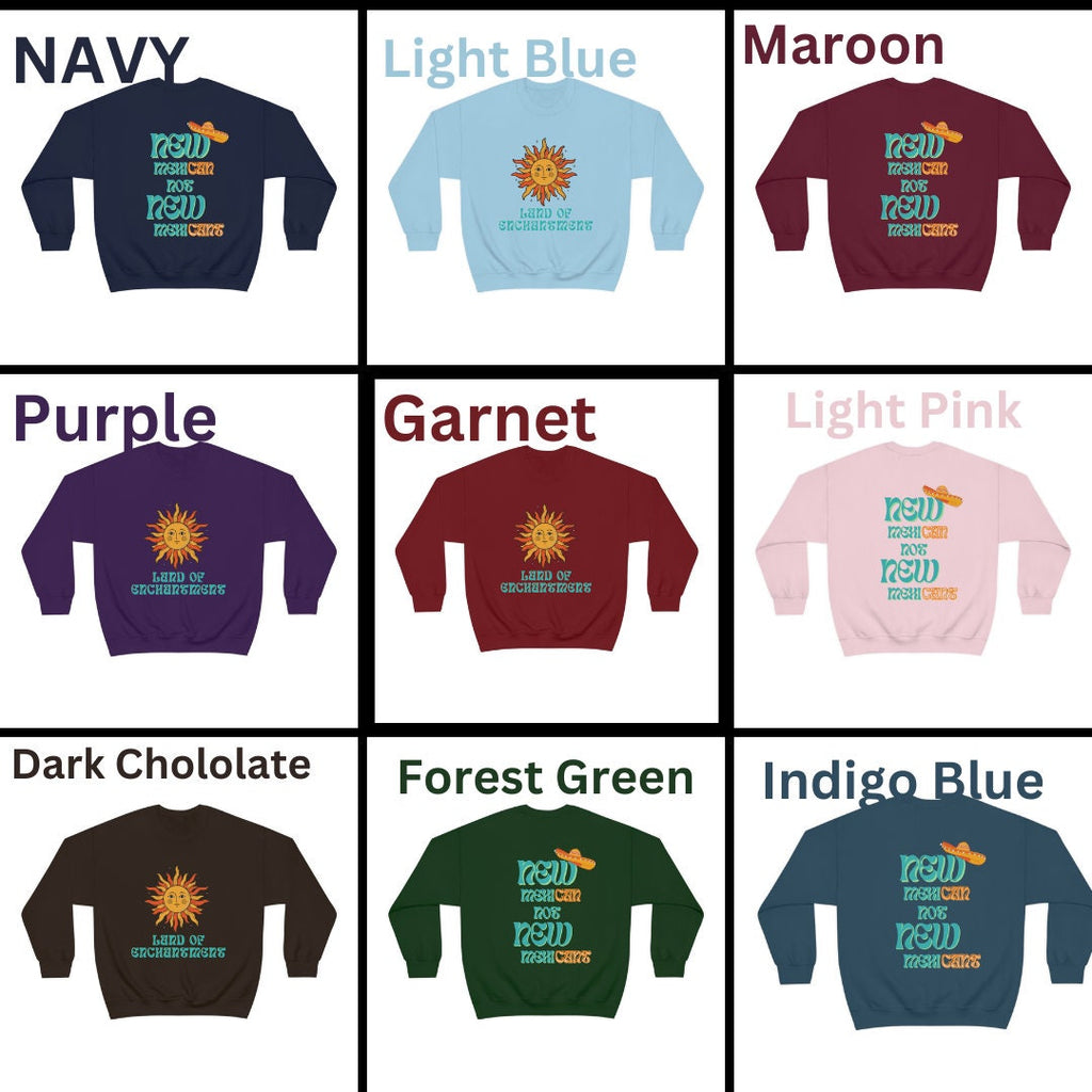 New Mexico Unisex Heavy Blend Crewneck Sweatshirt