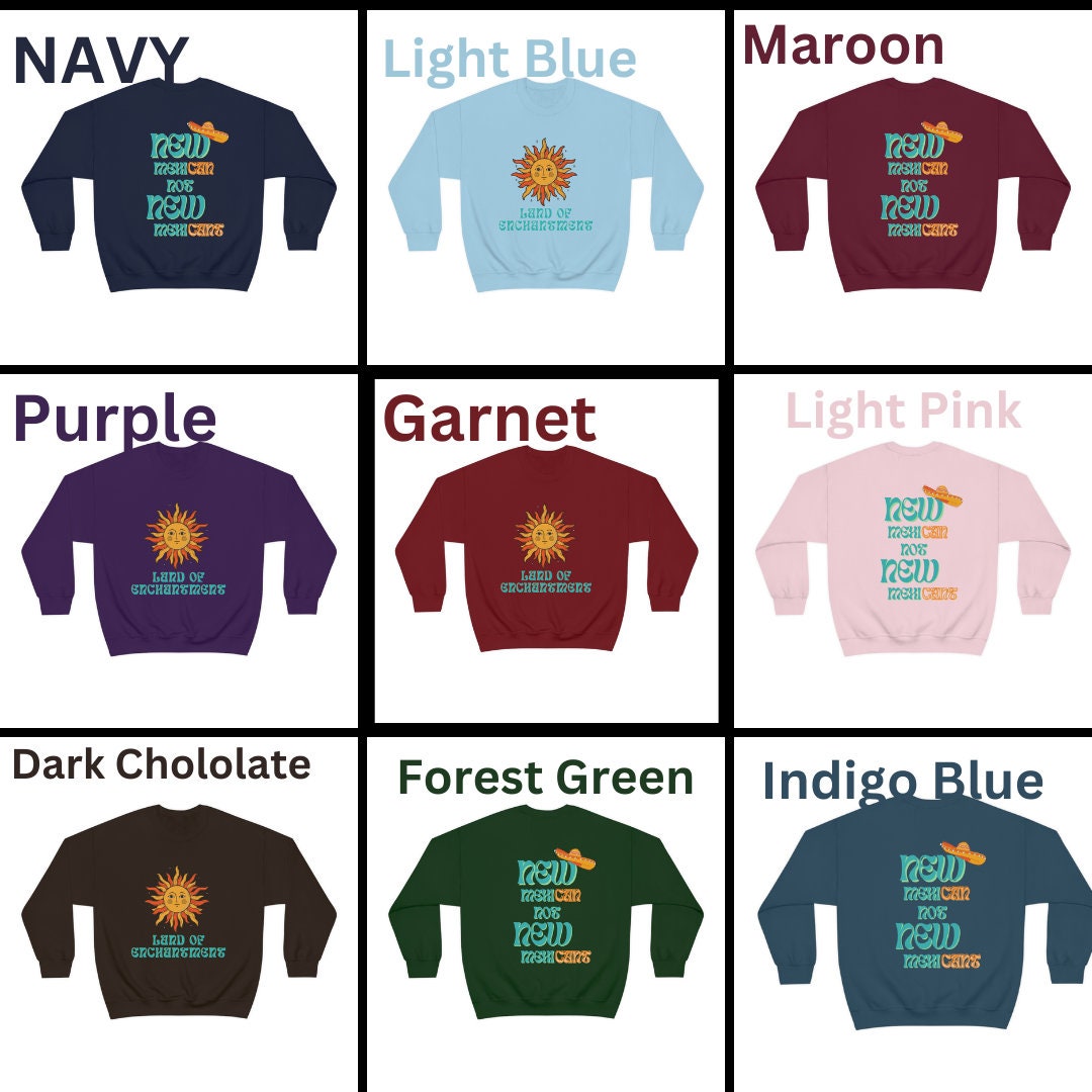 New Mexico Unisex Heavy Blend Crewneck Sweatshirt