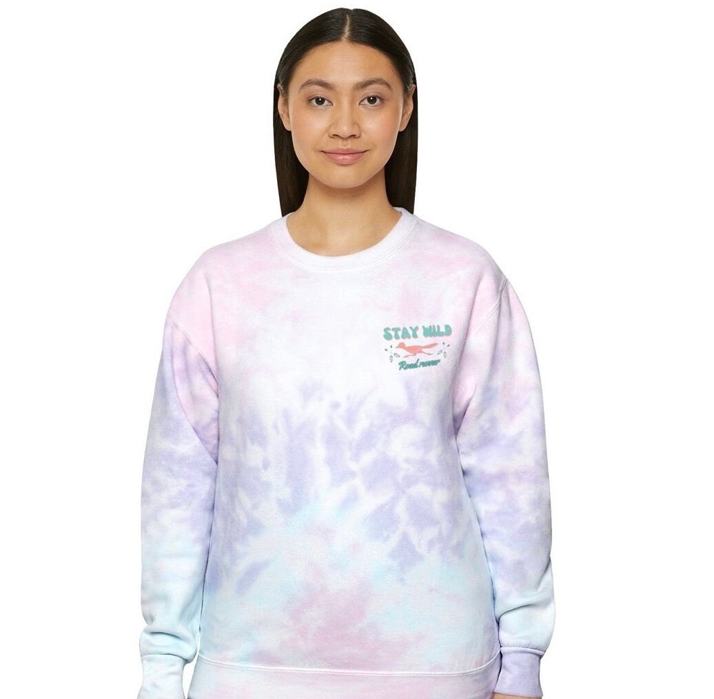 Wild and Free Unisex Tie-Dye Sweatshirt