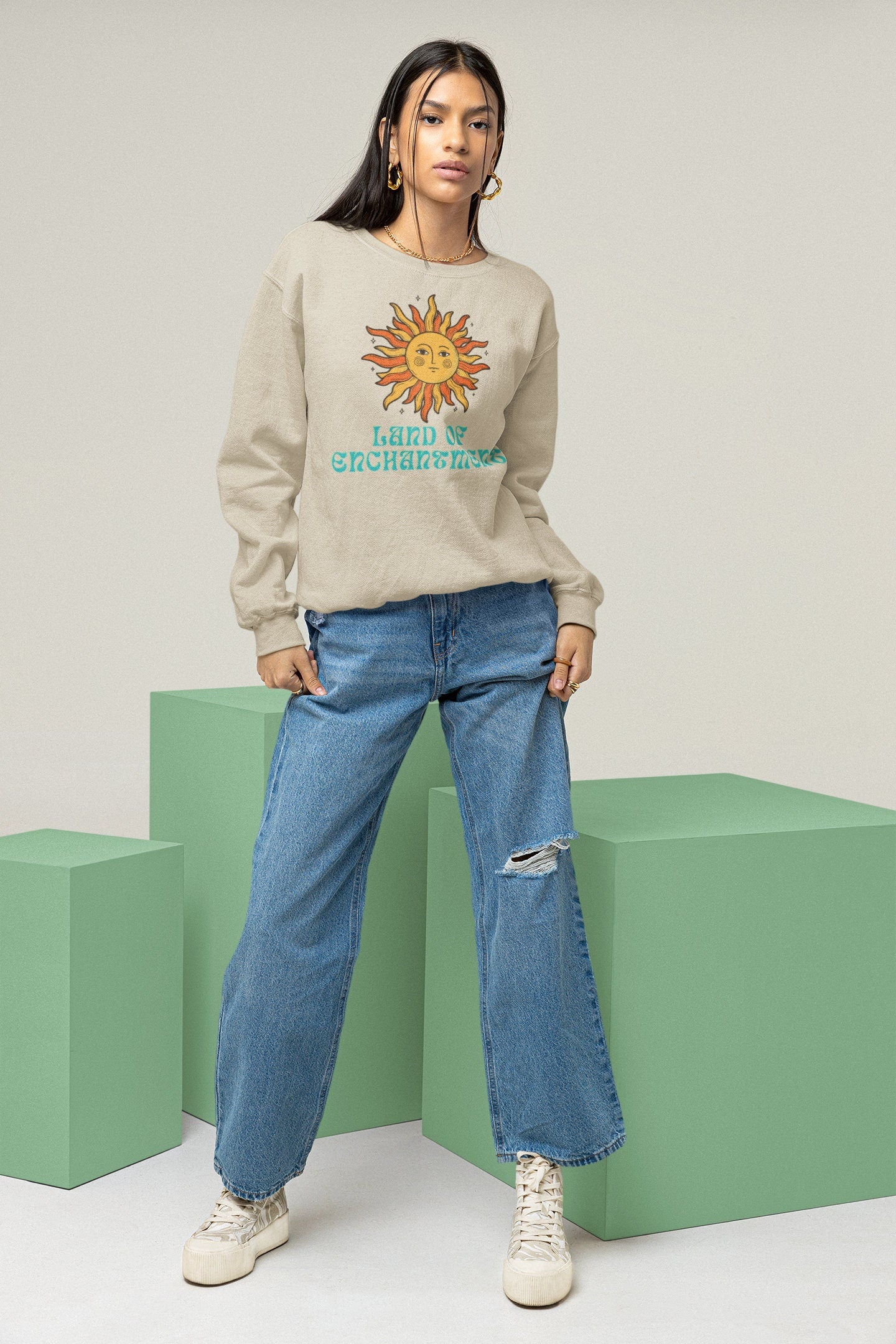 New Mexico Unisex Heavy Blend Crewneck Sweatshirt