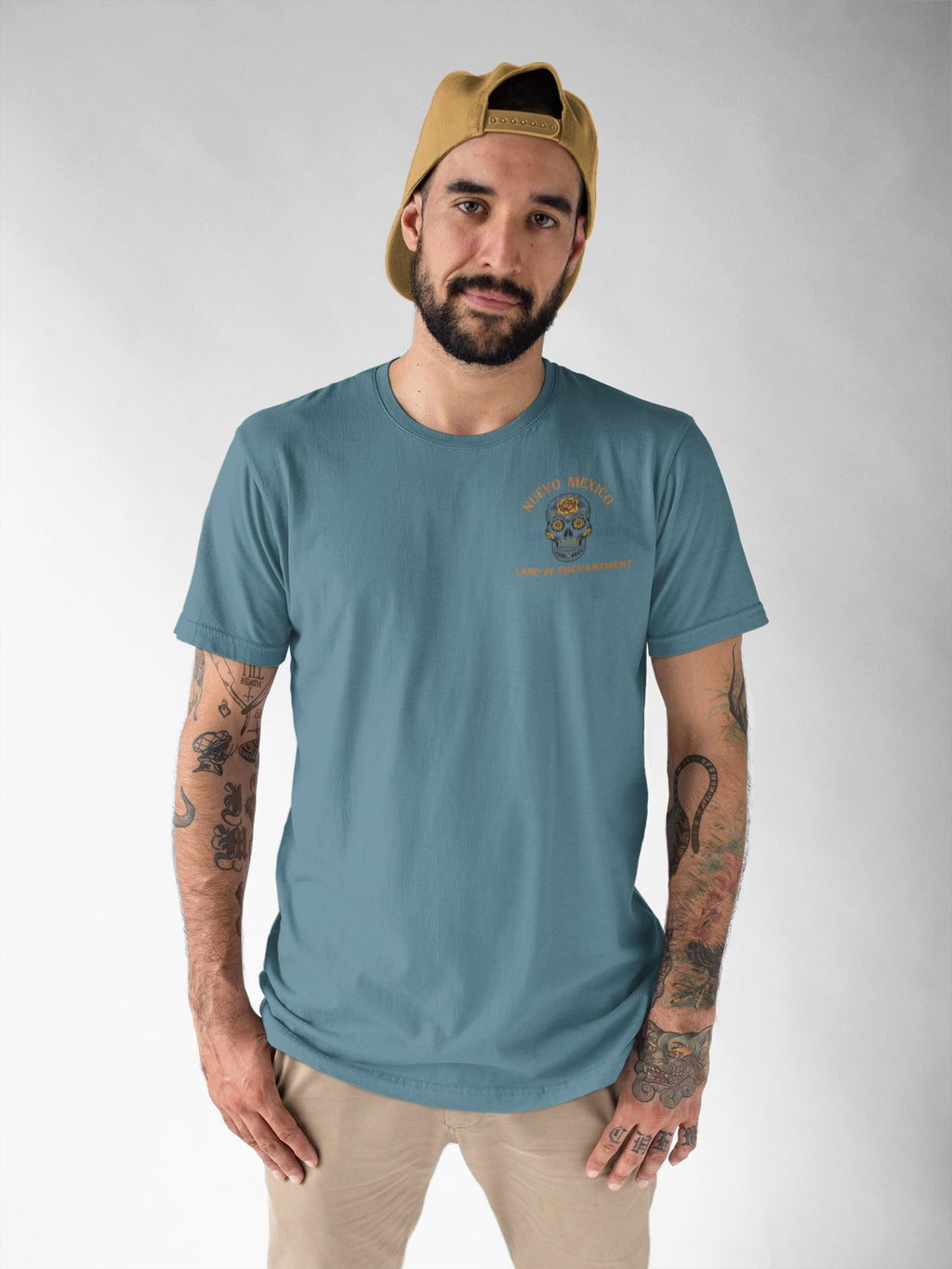 New Mexico skull shirt