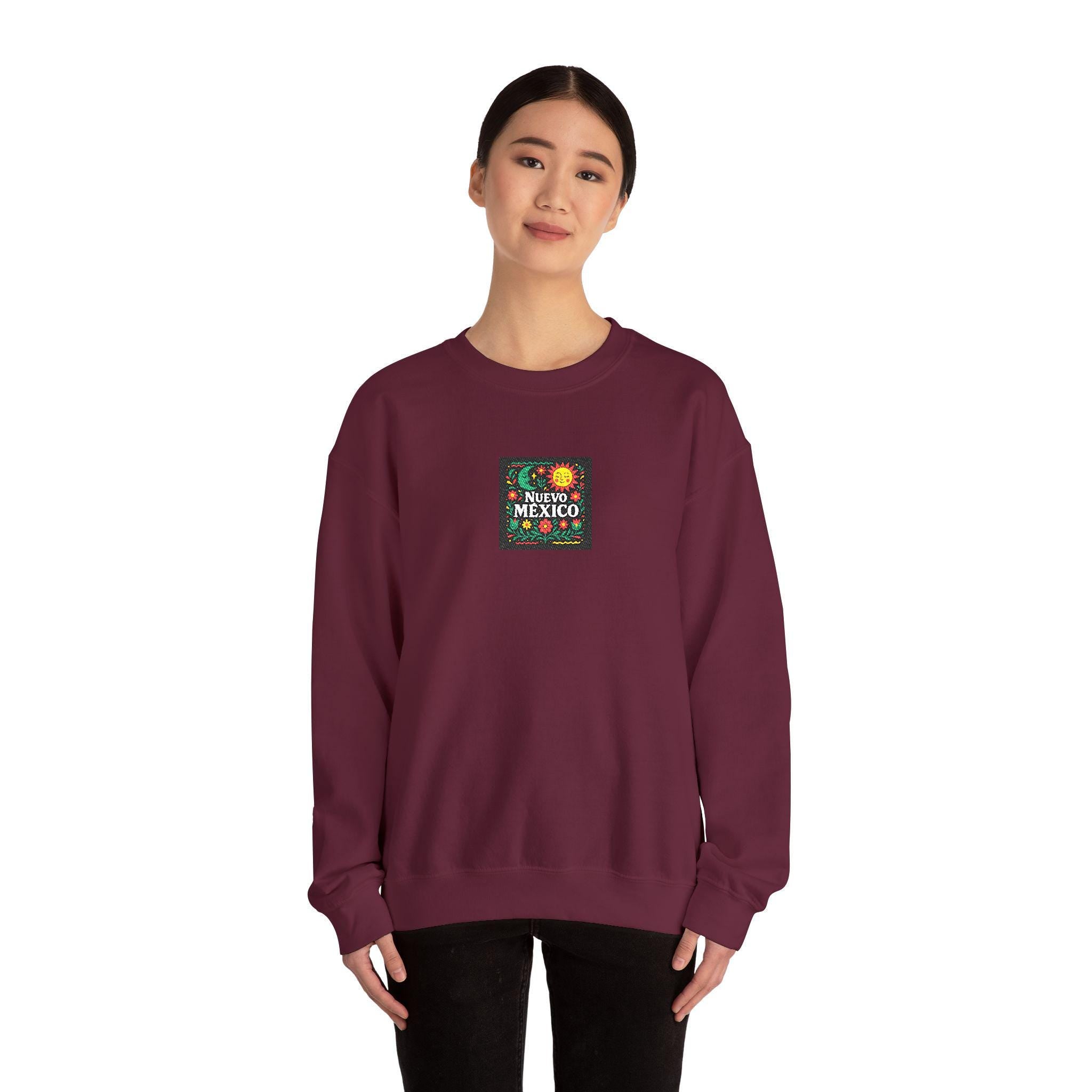 New Mexcio embroidered Unisex Heavy Blend™ Crewneck Sweatshirt