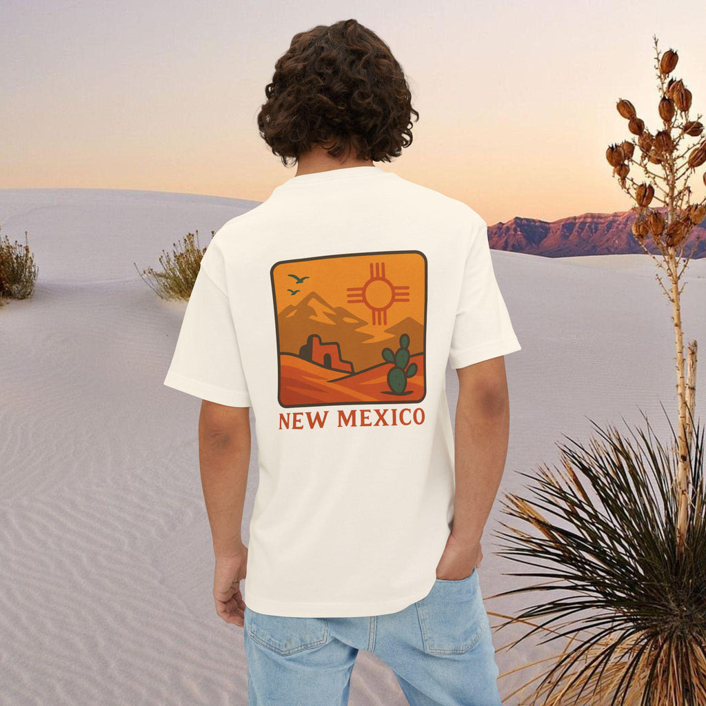 Oversized Boxy Tee, New Mexico Graphic T-Shirt