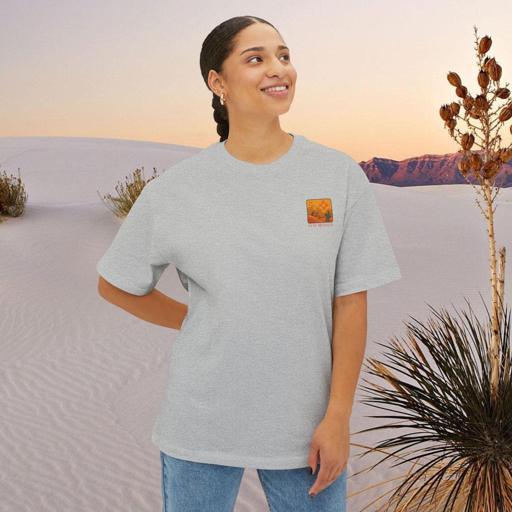Oversized Boxy Tee, New Mexico Graphic T-Shirt