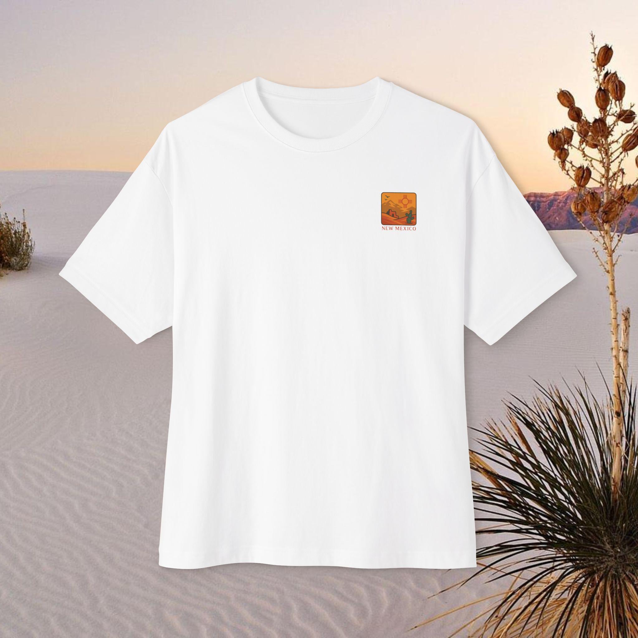 Oversized Boxy Tee, New Mexico Graphic T-Shirt